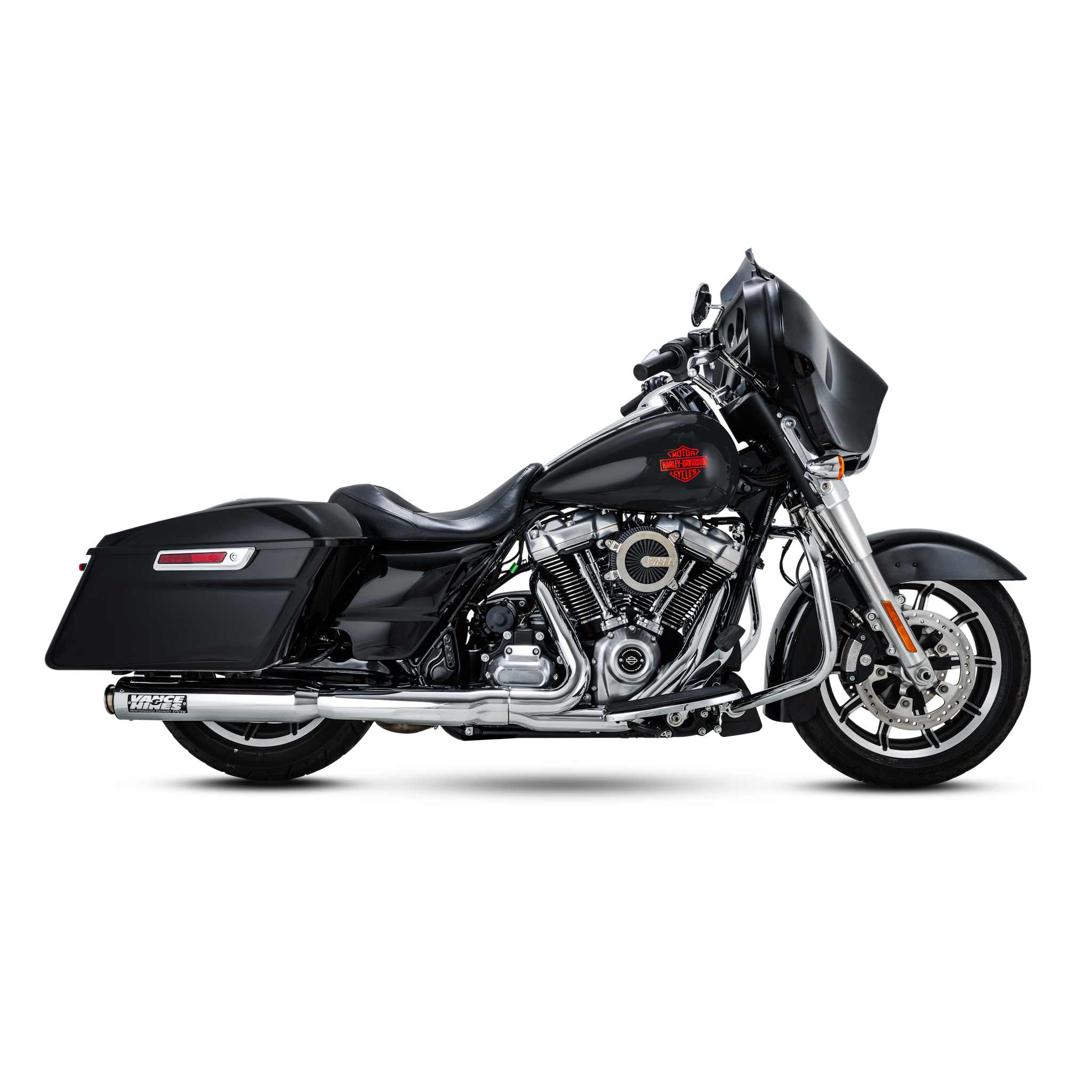 Escape Vance & Hines Supersport Slip Ons para Harley Davidson '17-'25 Touring (Colas)