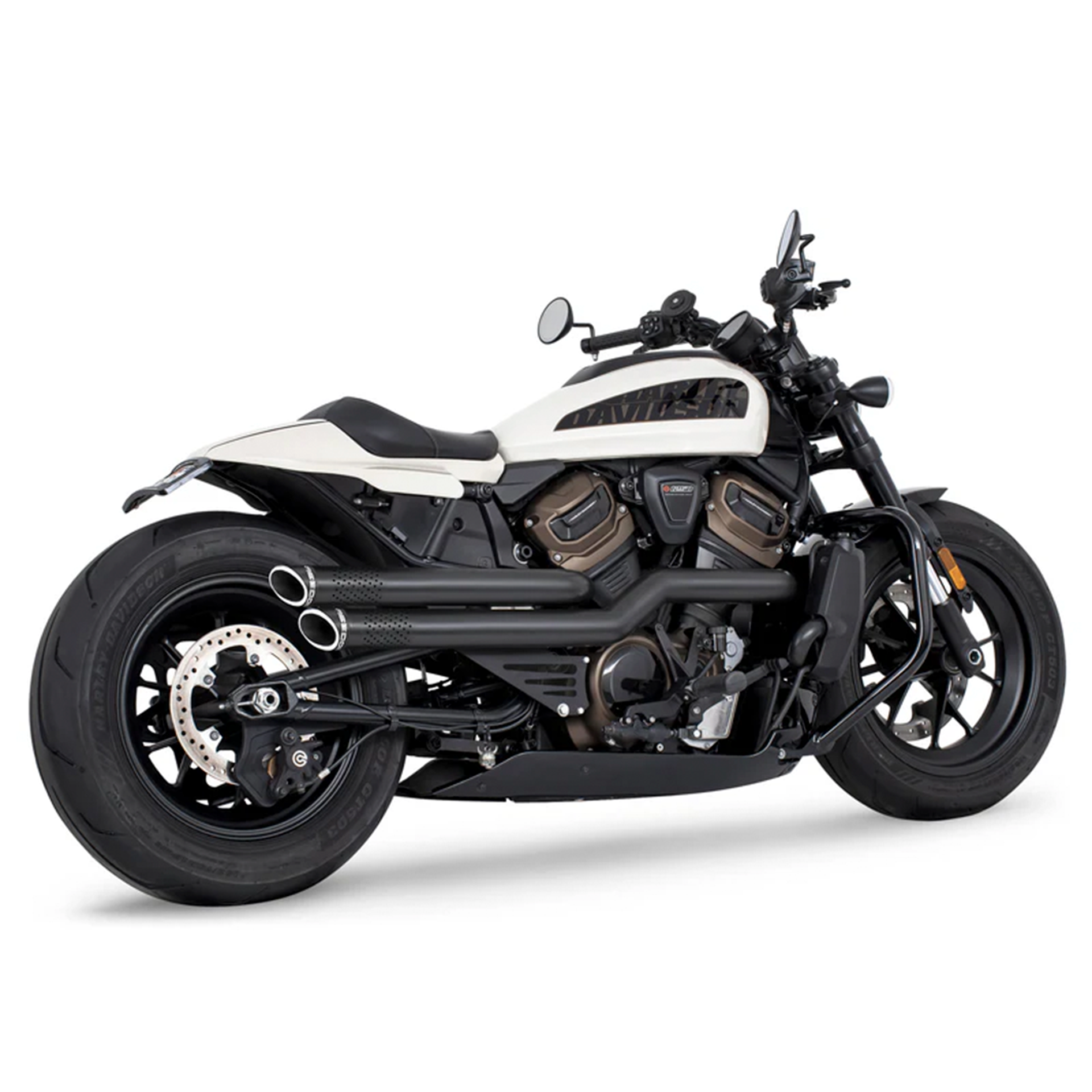 Escape Freedom Performance Independence Negro para Harley Davidson '22-'25 Sportster S (Sistema Completo)