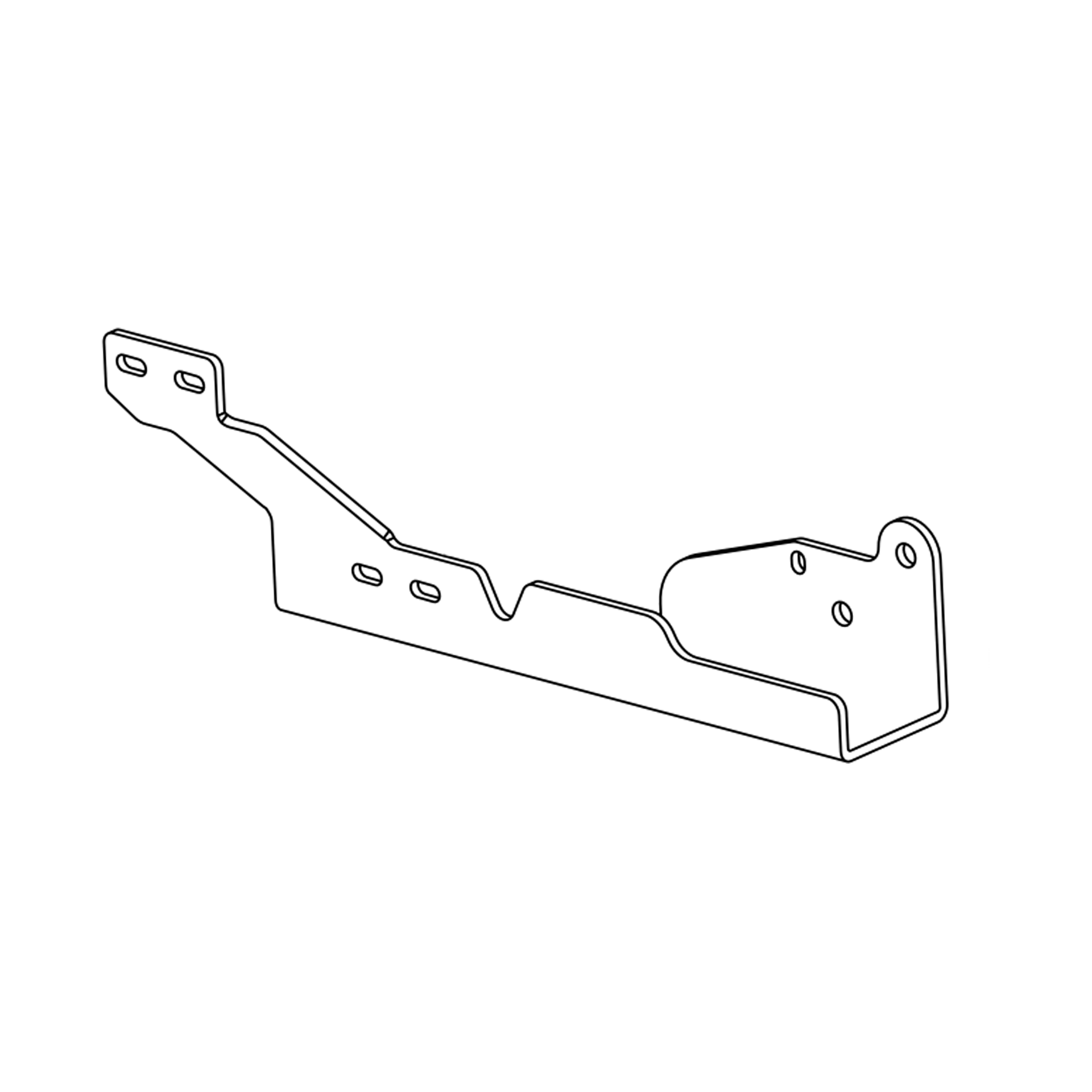 Bracket / Soporte para Montaje de Escapes Vance & Hines Mini Grenades Sportster