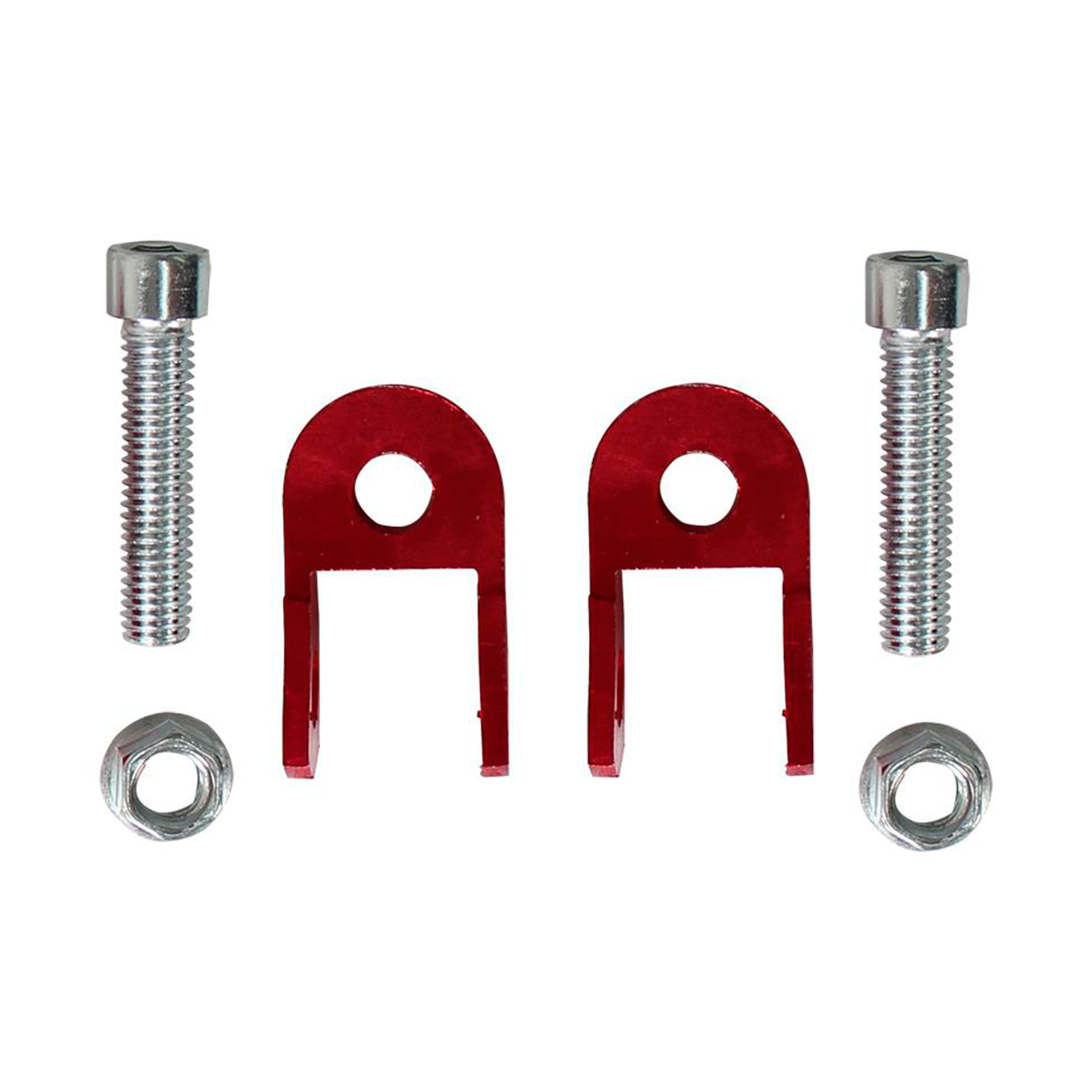 Extension de Amortiguador Aluminio Altura 30mm Rojo Promoto