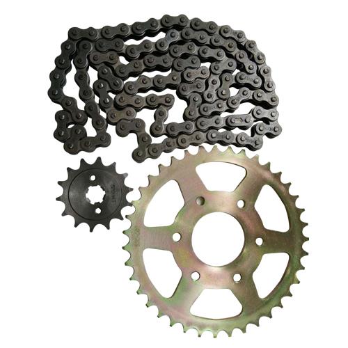 Juego Engranes Promoto 39DX14D con Cadena 520X116 para Bajaj Pulsar NS200