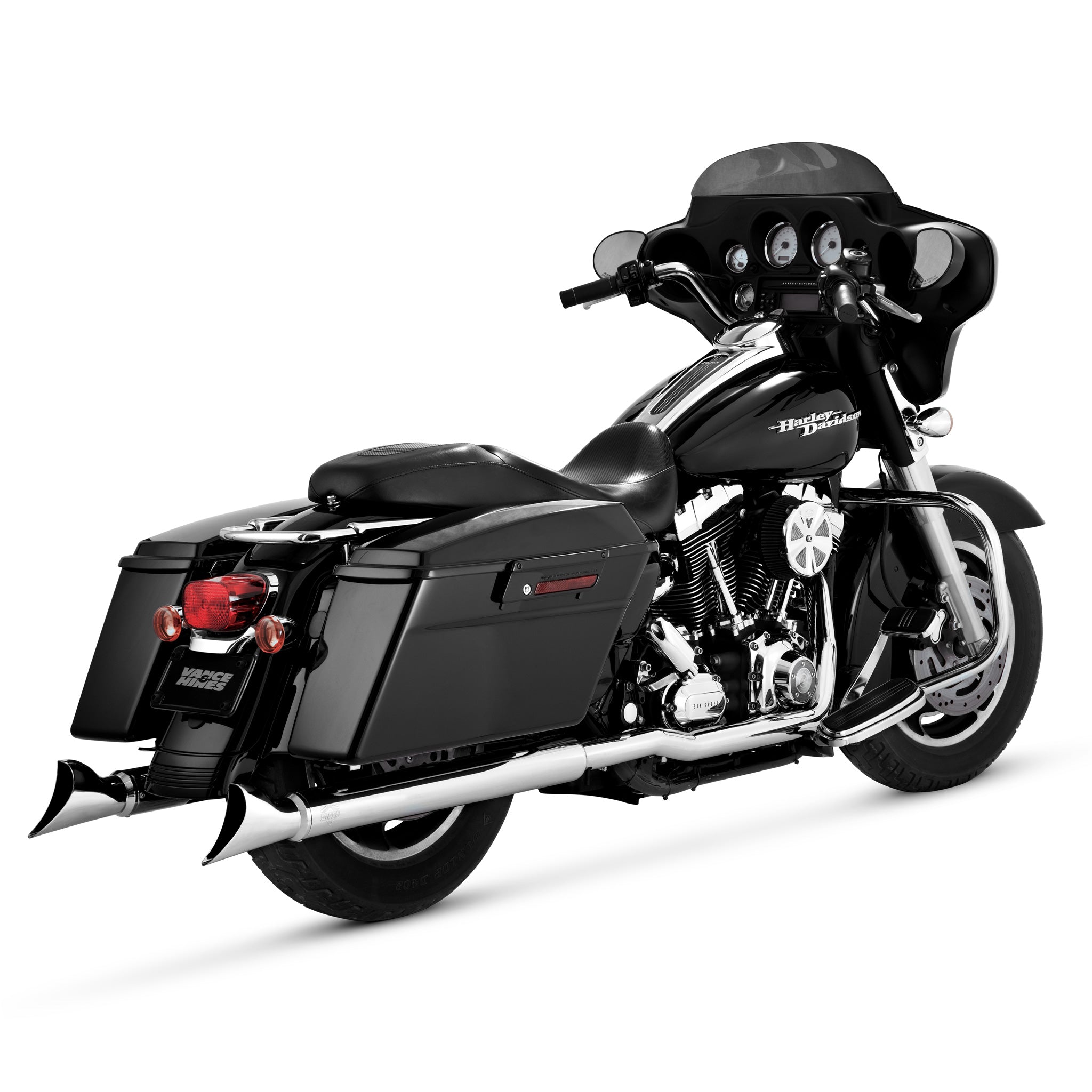 Escape Vance & Hines Dresser Duals Cromo para Harley Davidson '95-'08 Touring (Headers)