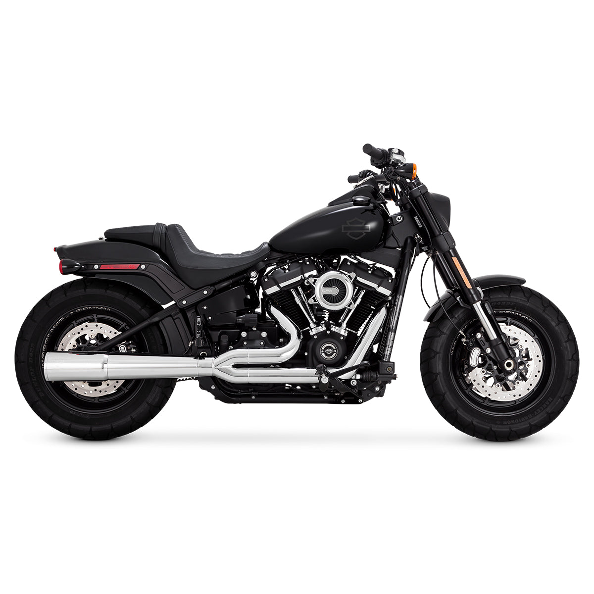 Escape Vance & Hines Pro Pipe Cromo para Harley Davidson '18-'24 Softail Street Bob / Heritage / Standard / Slim / Low Rider / Fat Bob / Deluxe / Hydra Glide Revival (Sistema Completo)