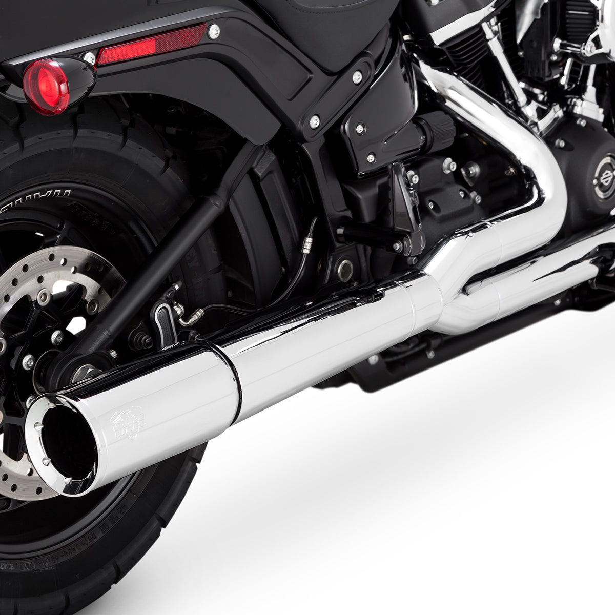 Escape Vance & Hines Pro Pipe Cromo para Harley Davidson '18-'24 Softail Street Bob / Heritage / Standard / Slim / Low Rider / Fat Bob / Deluxe / Hydra Glide Revival (Sistema Completo)