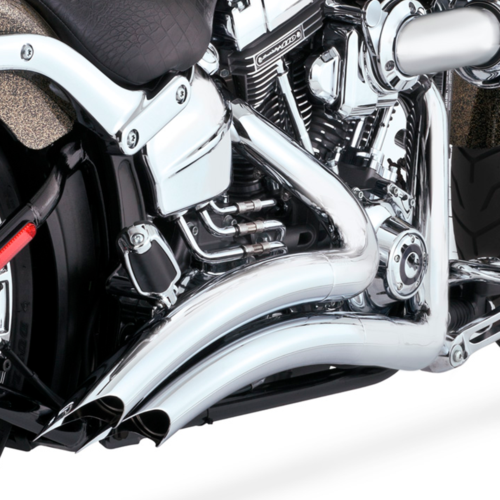Escape Vance & Hines Big Radius Cromo para Harley Davidson '13-'17 Softail Breakout (Sistema Completo)