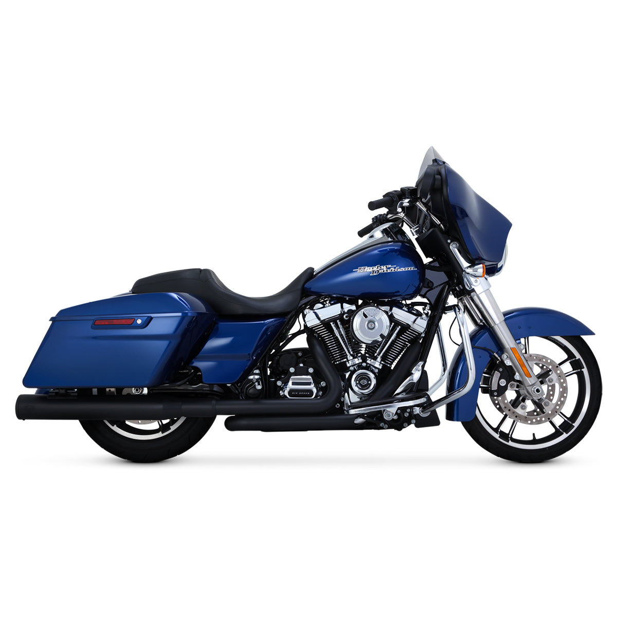 Escape Vance & Hines Dresser Duals Negro para Harley Davidson '17-'25 Touring (Headers)