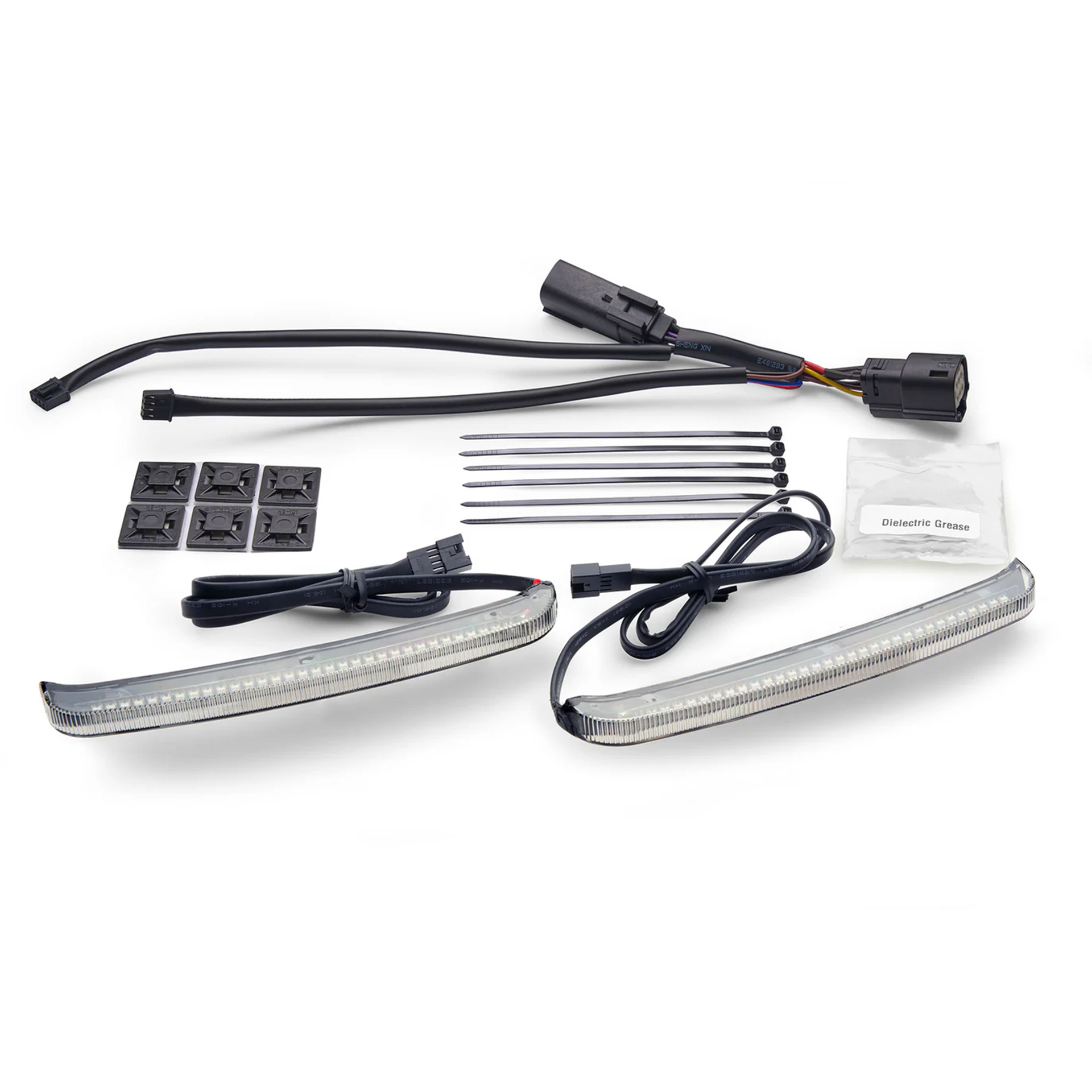 Ciro Luces de Alforjas Bag Blades® Rojo LED para Harley Davidson (Con Controlador)