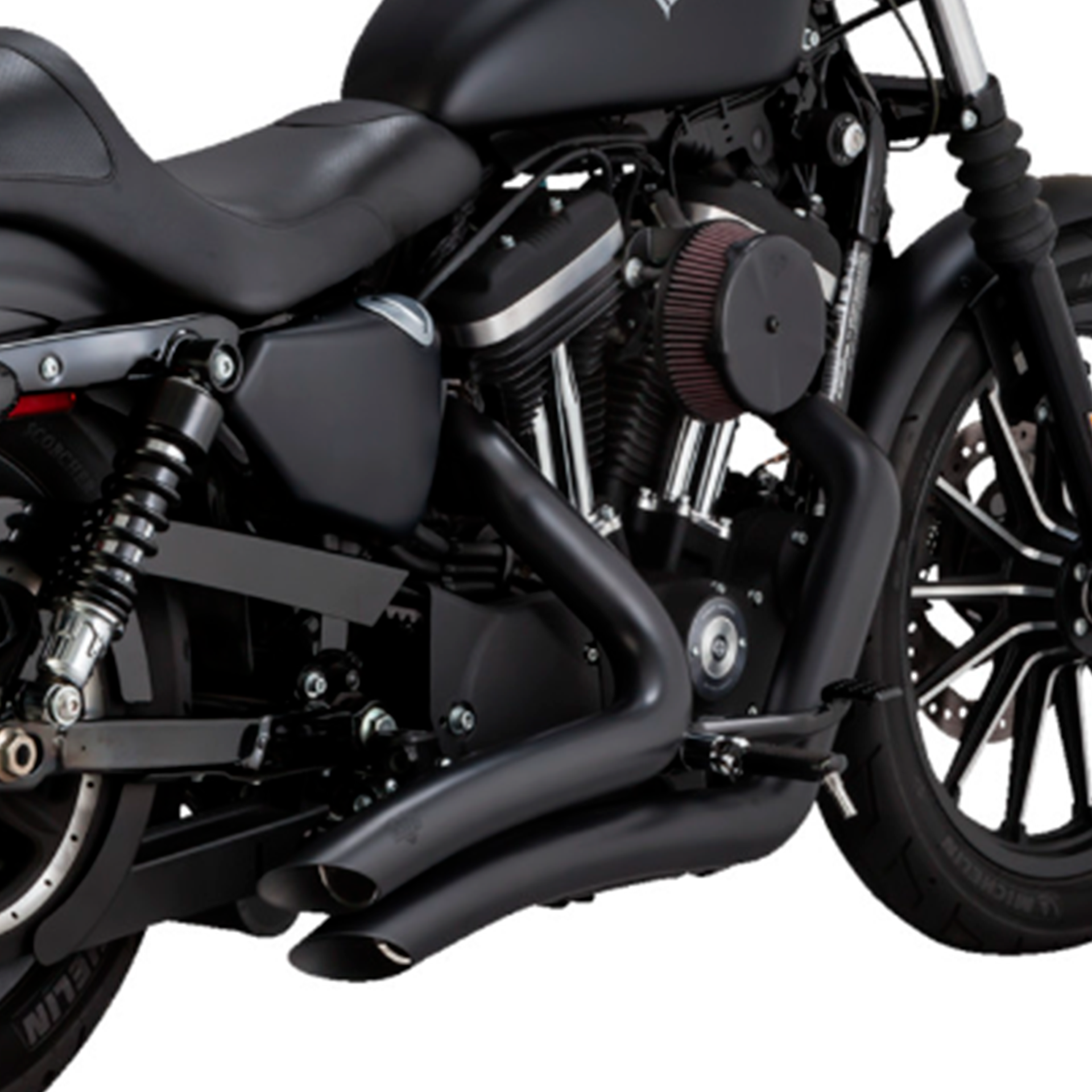 Escape Vance & Hines Big Radius Negro para Harley Davidson '14-'22 Sportster (Sistema Completo)