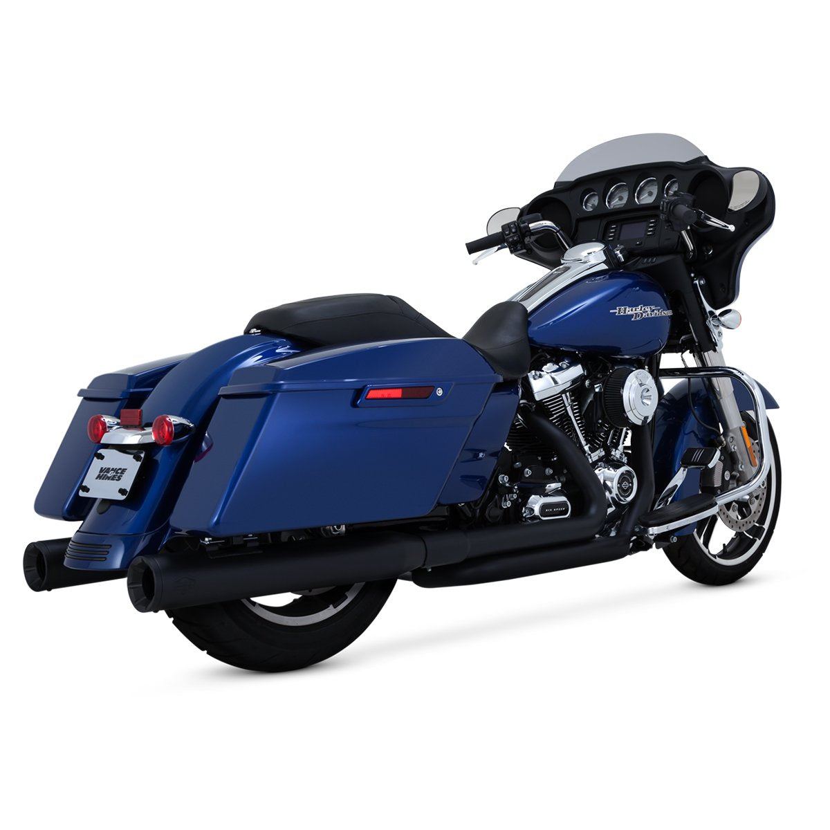 Escape Vance & Hines Dresser Duals Negro para Harley Davidson '17-'25 Touring (Headers)