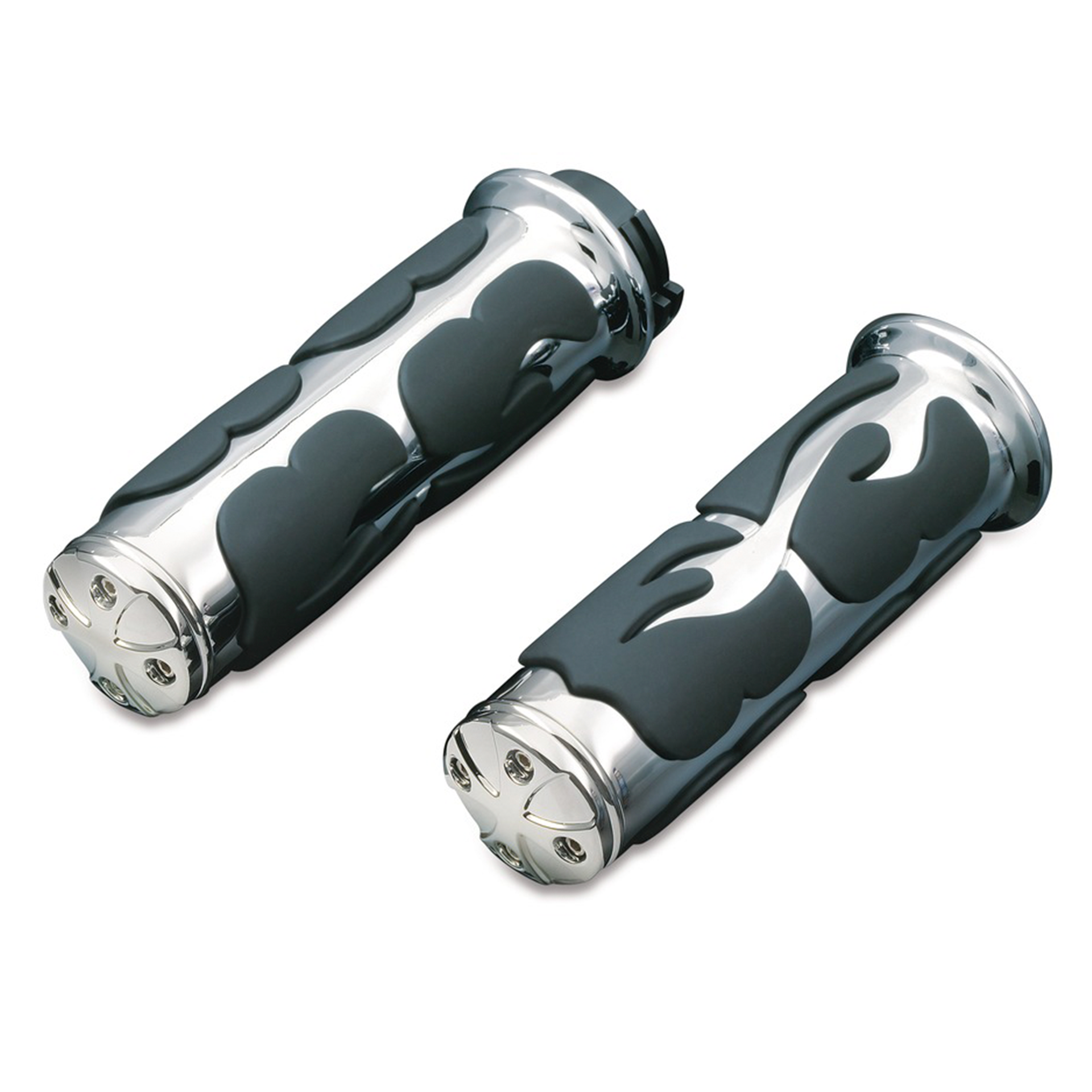 Puños Kuryakyn ISO®-Flame Grips para Kawasaki / Suzuki / Victory / Yamaha