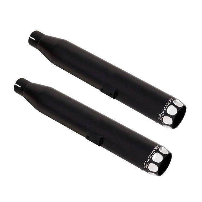 Escape Rinehart Racing 3" Slip Ons Negro para Harley Davidson '14-'22 Sportster (Colas)