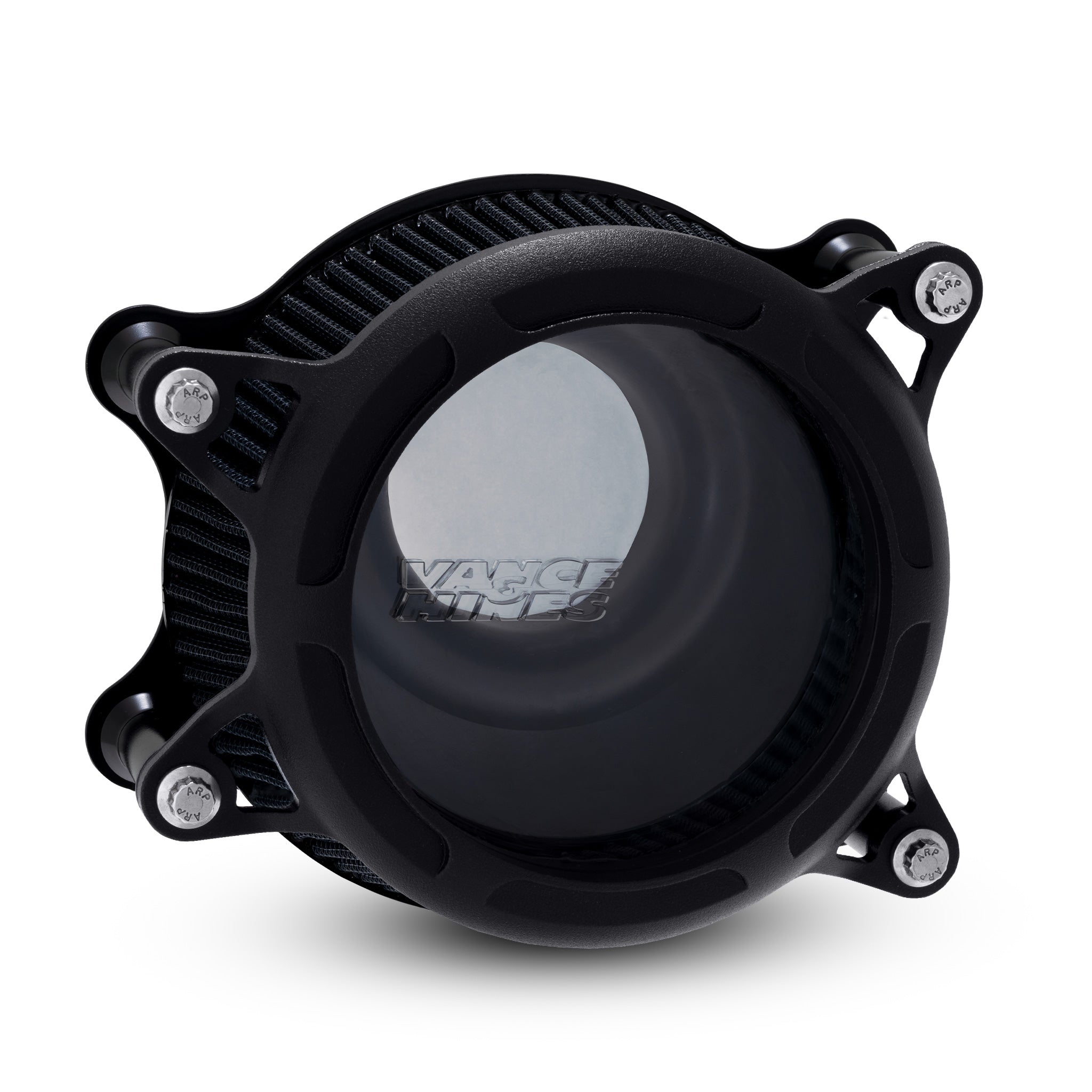 Filtro de Aire Vance & Hines VO2 Insight Negro Corrugado para Harley Davidson '91-'22 Sportster
