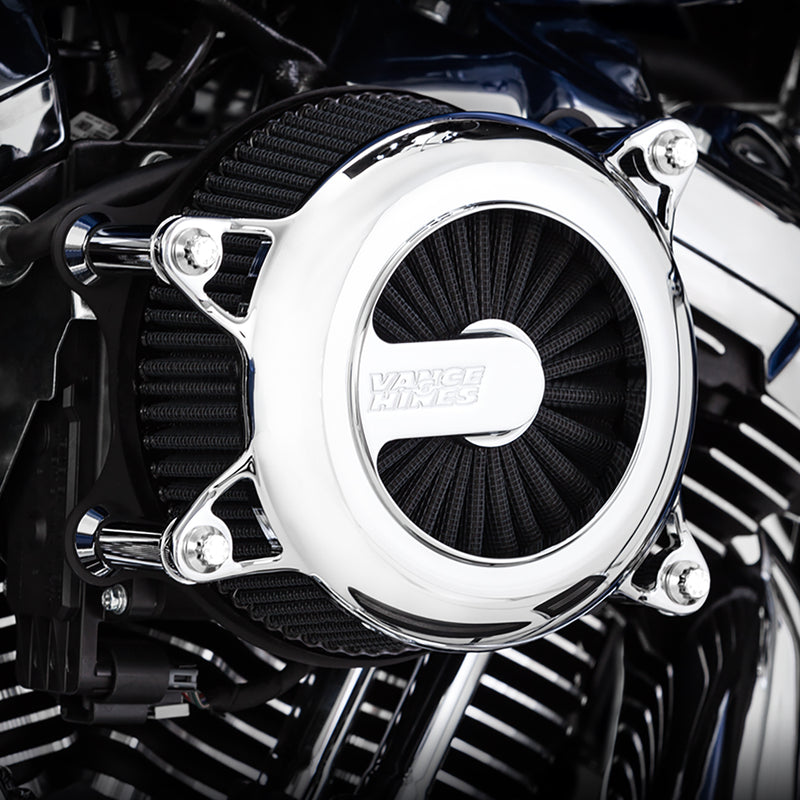 Filtro de Aire Vance & Hines VO2 Rogue Cromo para Harley Davidson '18-'21 Softail