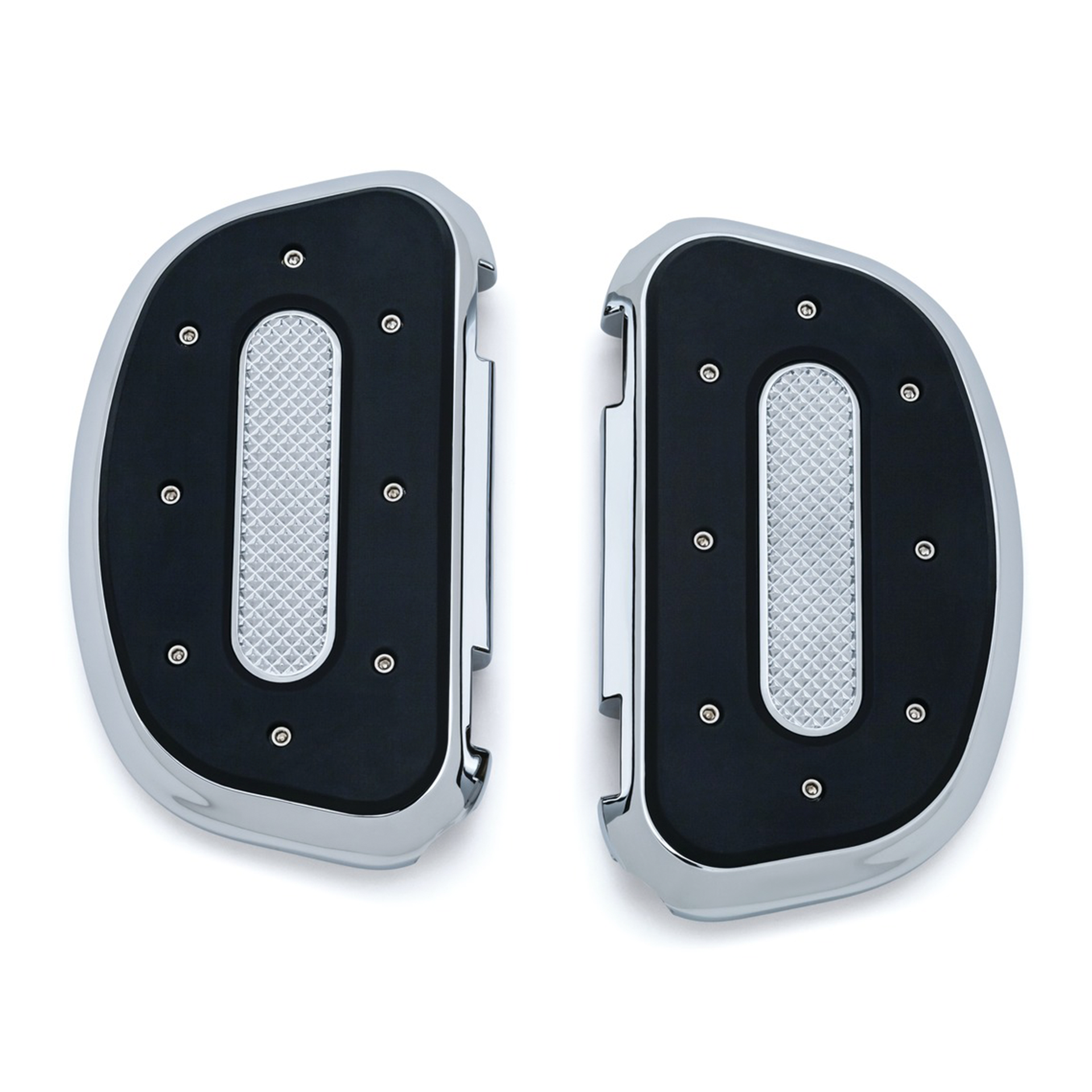 Kuryakyn Heavy Industry Planchas De Pasajero Para Harley Davidson Touring