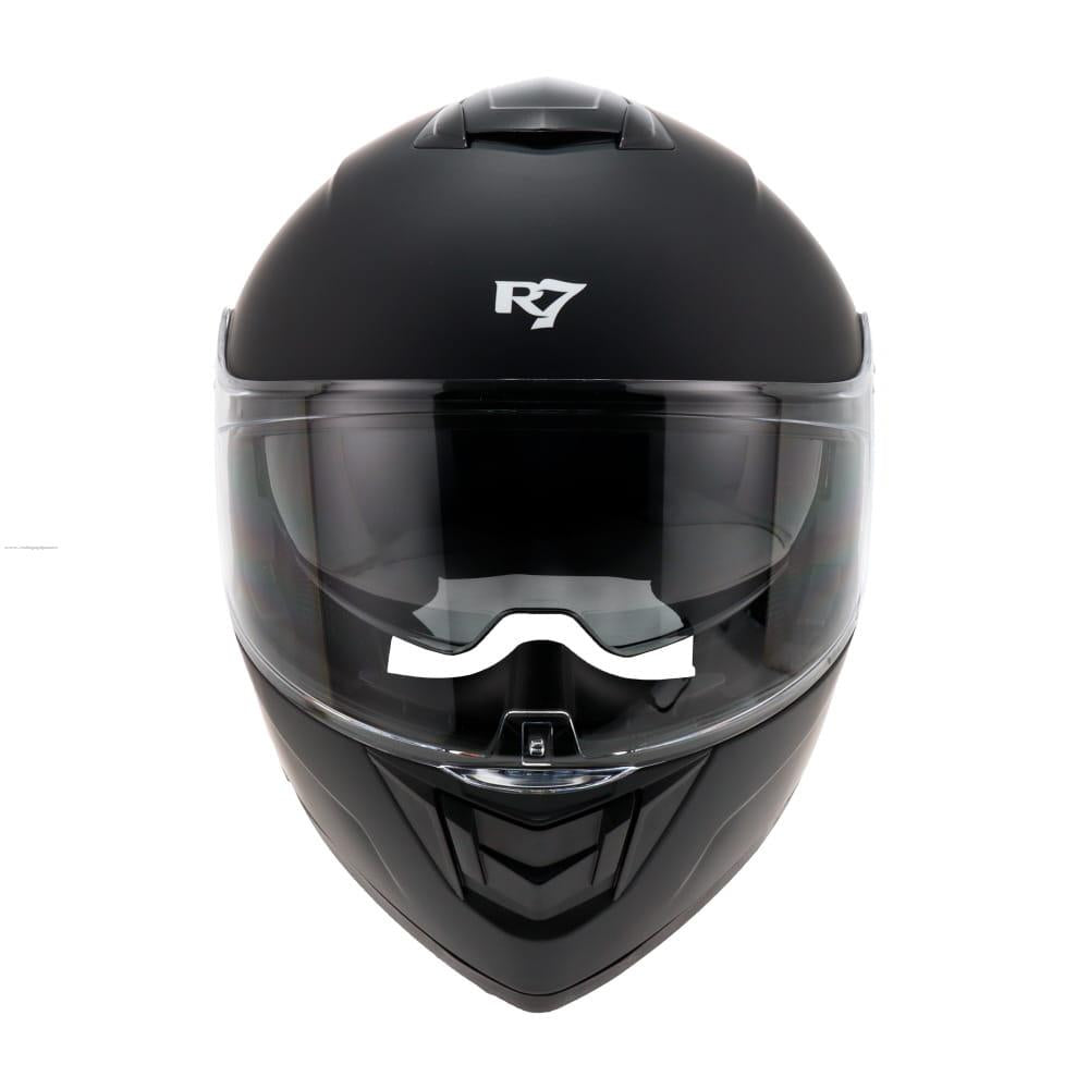 Casco Abatible R7 Racing Alfa LED DOT Negro Mate