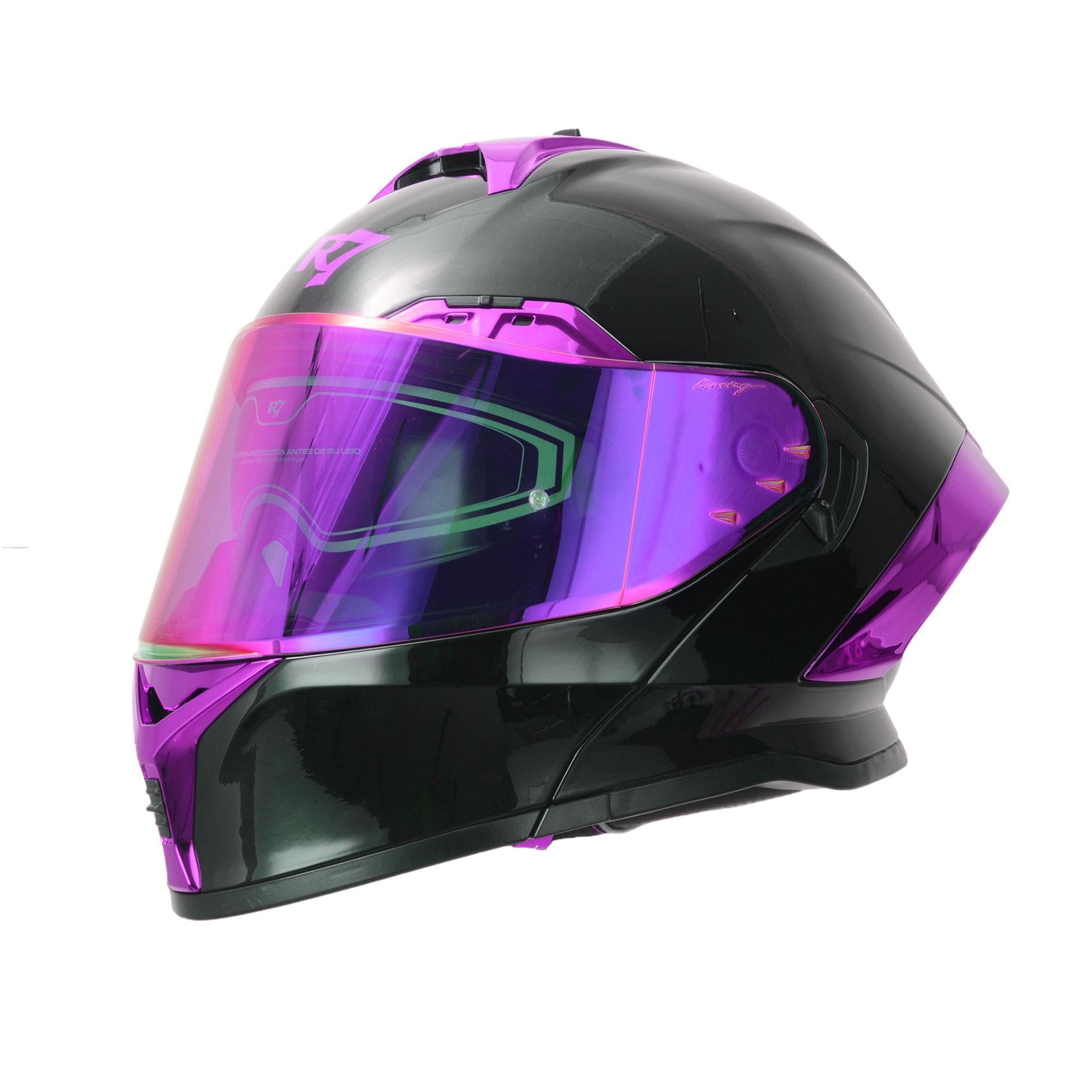 Casco Abatible R7 Racing Nova DOT Negro