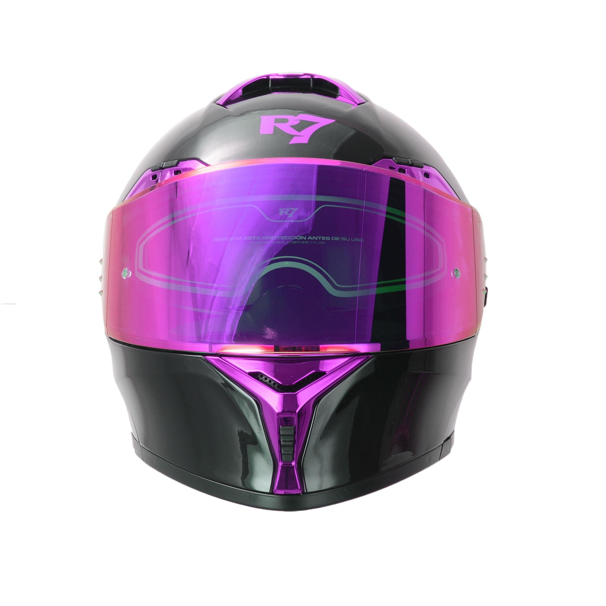 Casco Abatible R7 Racing Nova DOT Negro