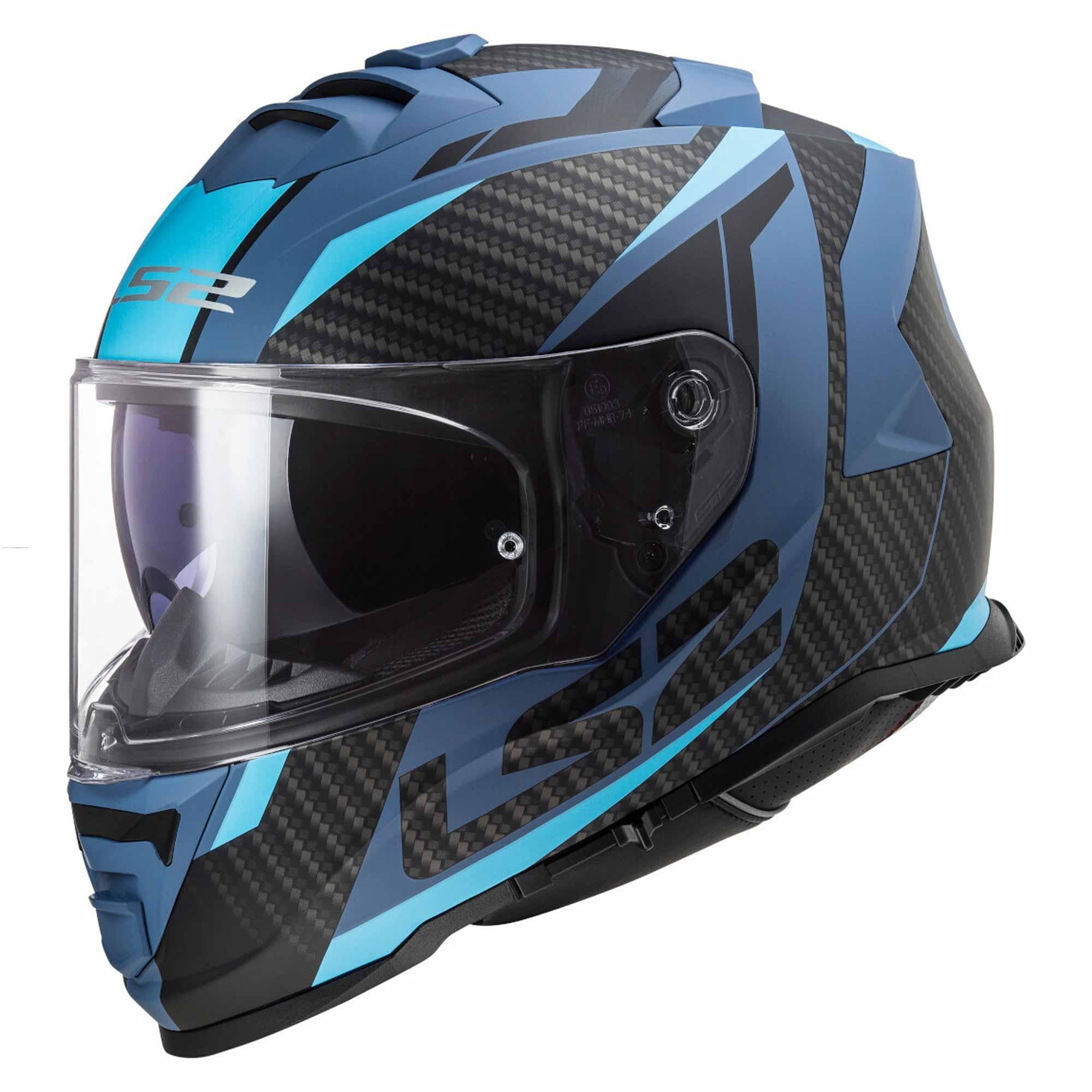 Casco Cerrado LS2 Storm II Racer Azul Mate FF800