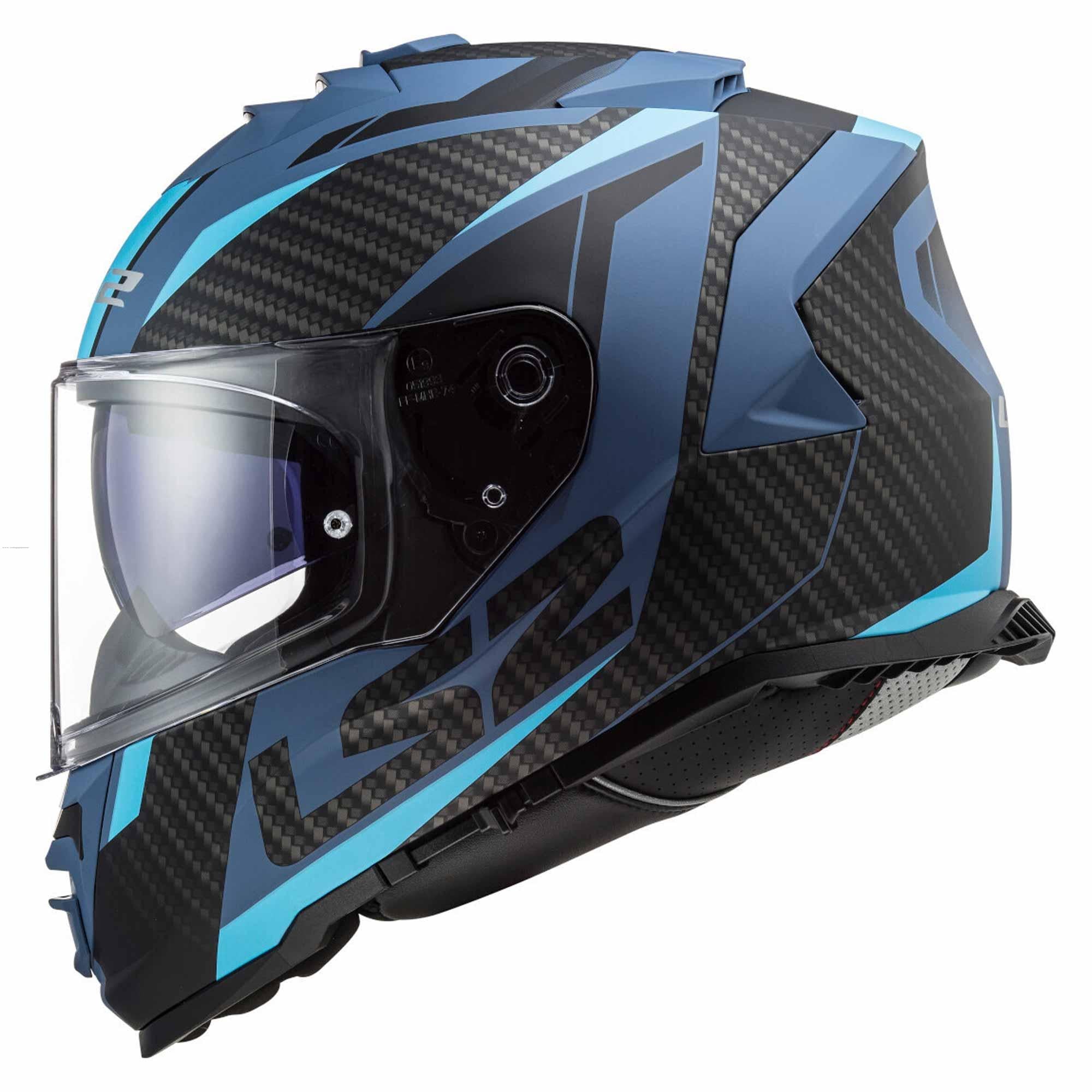 Casco Cerrado LS2 Storm II Racer Azul Mate FF800