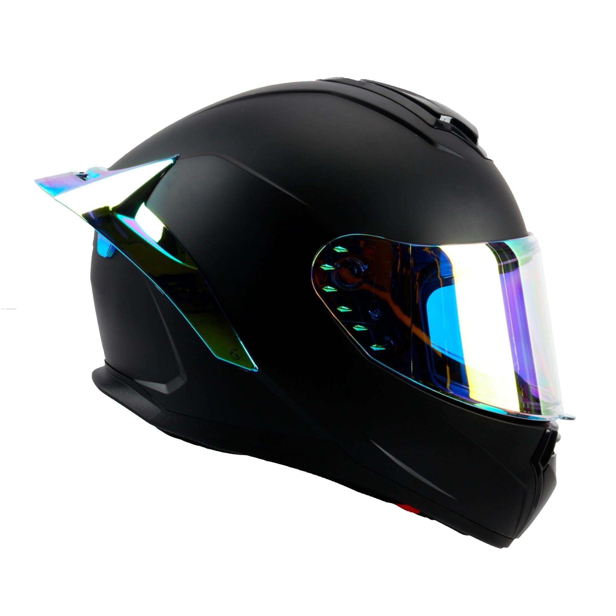 Casco Cerrado R7 Racing Delta DOT Negro Mate