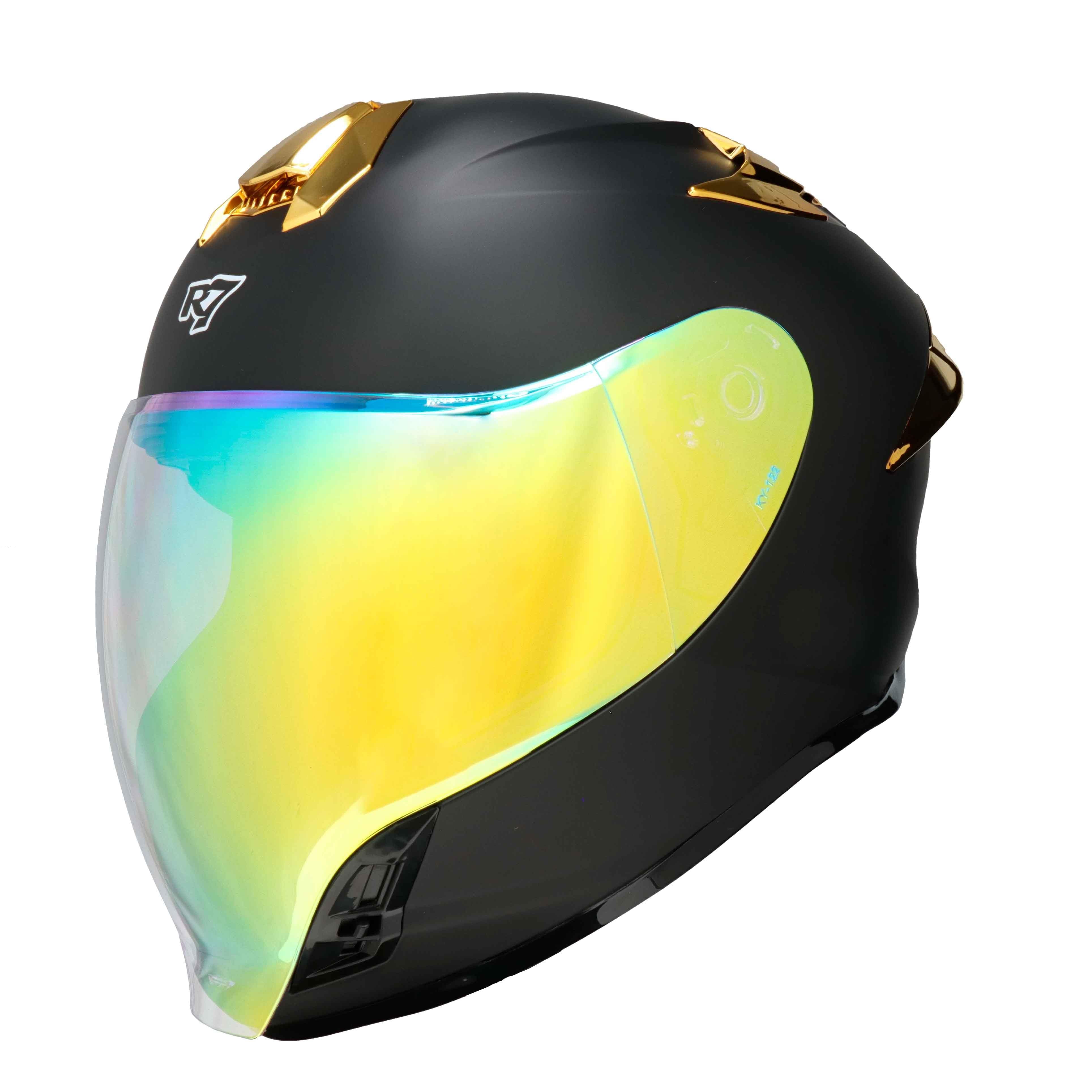 Casco Cerrado R7 Racing Razor Negro Mate DOT