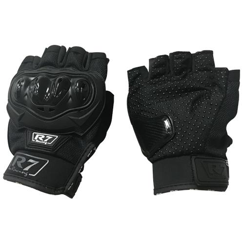 Guantes Motociclista R7 Racing Negro R7-3