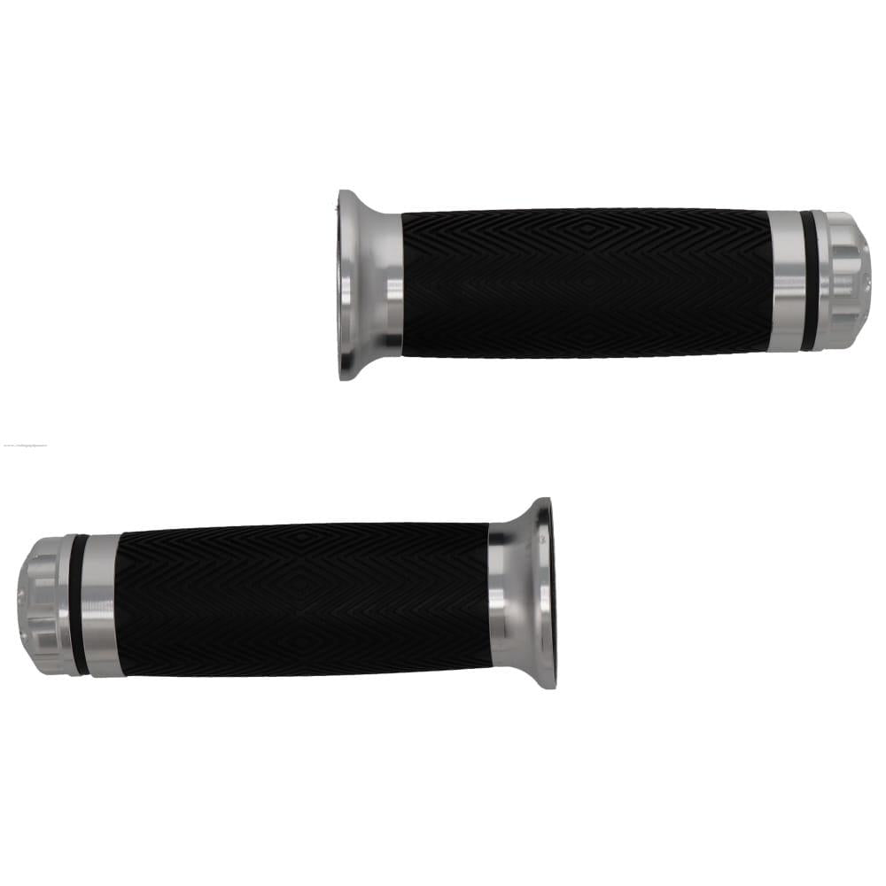 Puños Grips Universal Moto Rialli Negro Aluminio TC200