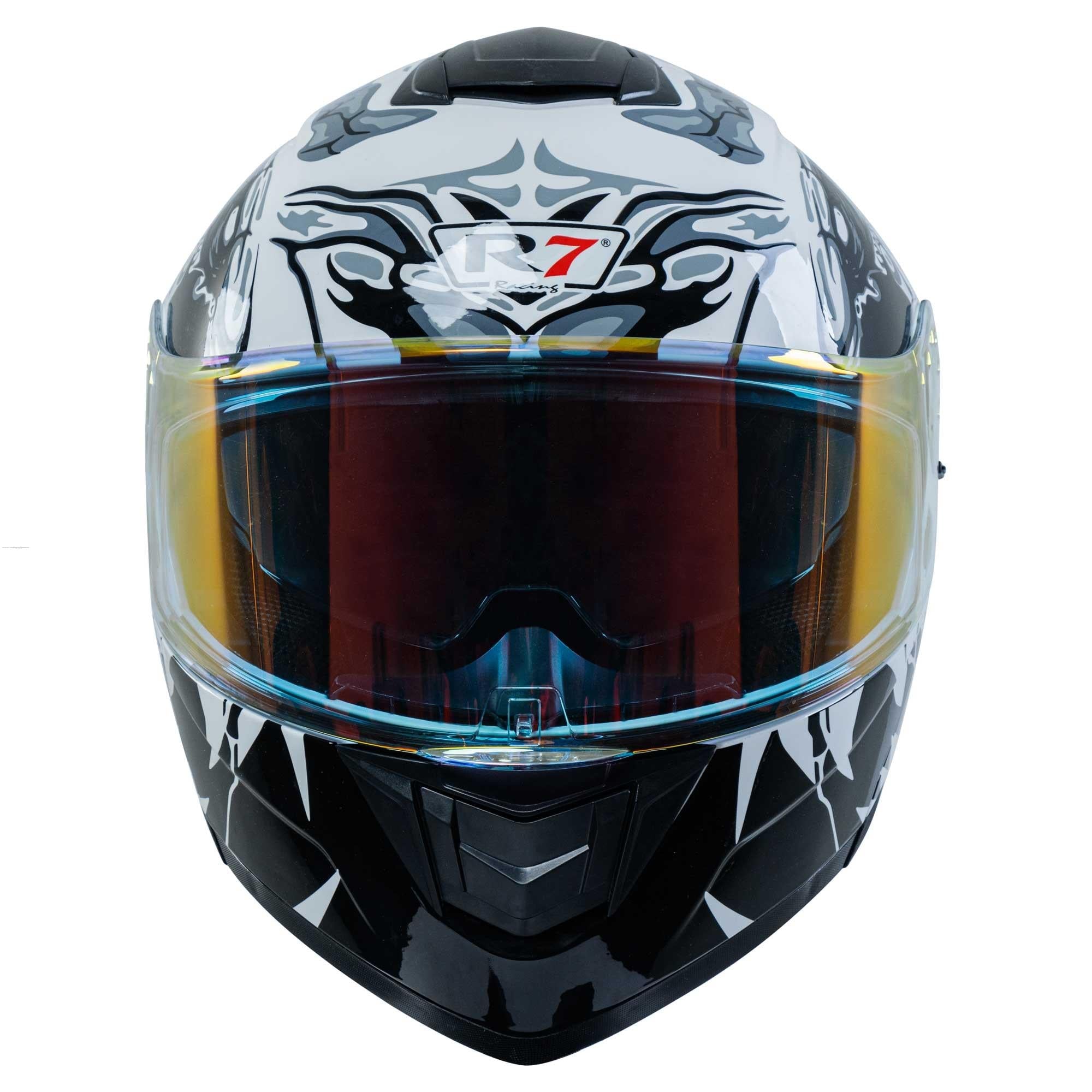 Casco Abatible R7 Racing Alfa White Wild DOT