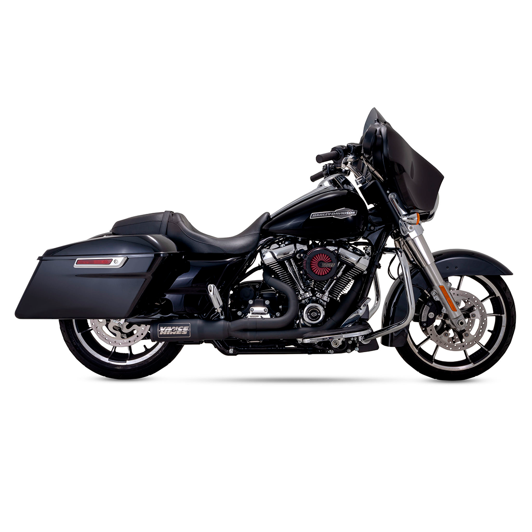 Escape Vance & Hines Hi Output RR Negro para Harley Davidson '17-'25 Touring (Sistema Completo)