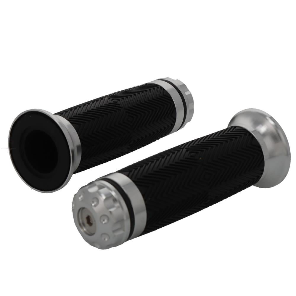 Puños Grips Universal Moto Rialli Negro Aluminio TC200