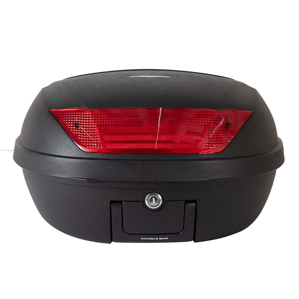 Baul Trasero Motocicleta R7 Racing R03 Negro 52 Lts