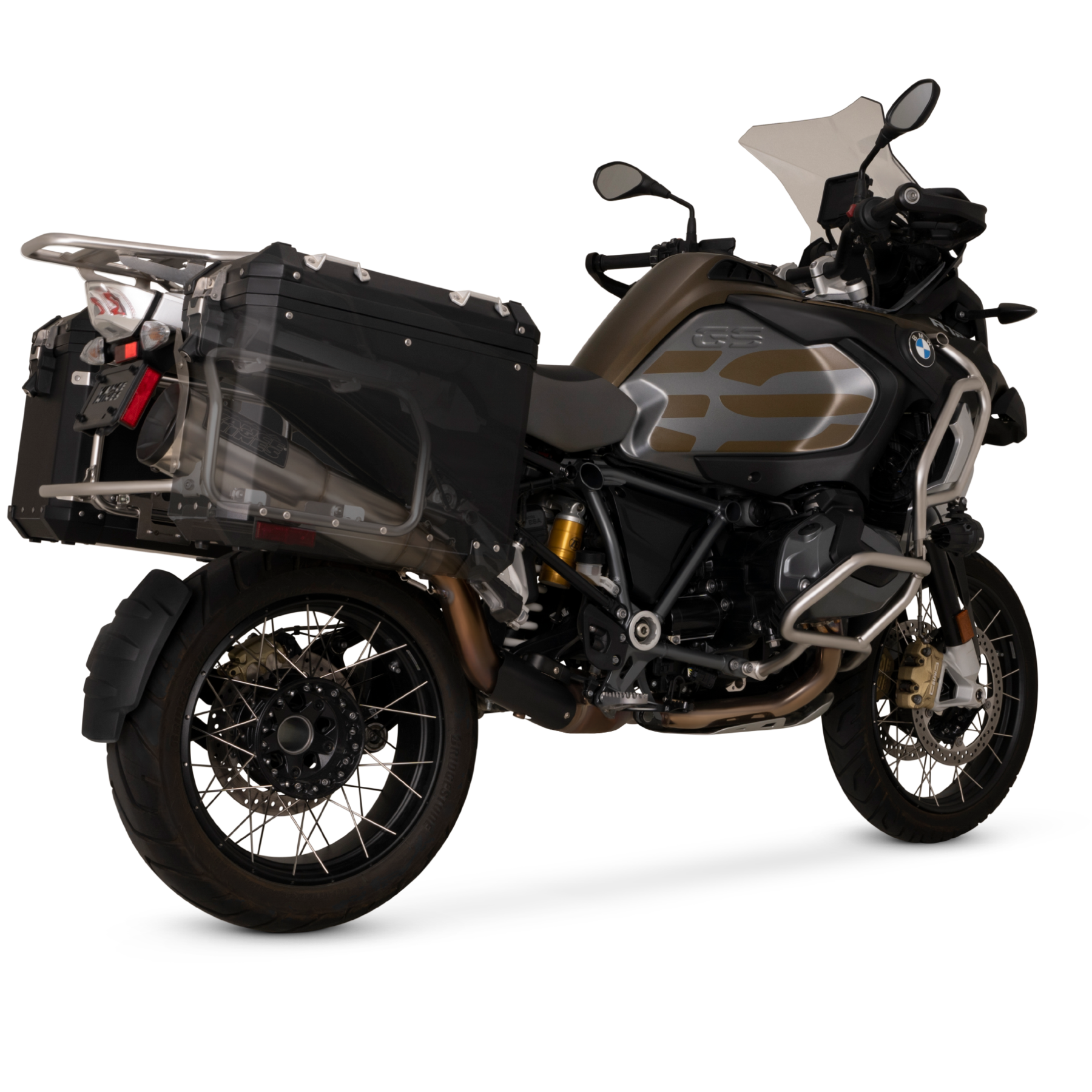 Escape Vance & Hines Adventure Hi Output 500 para BMW '19-'24 1250 GS / GSA (Cola)