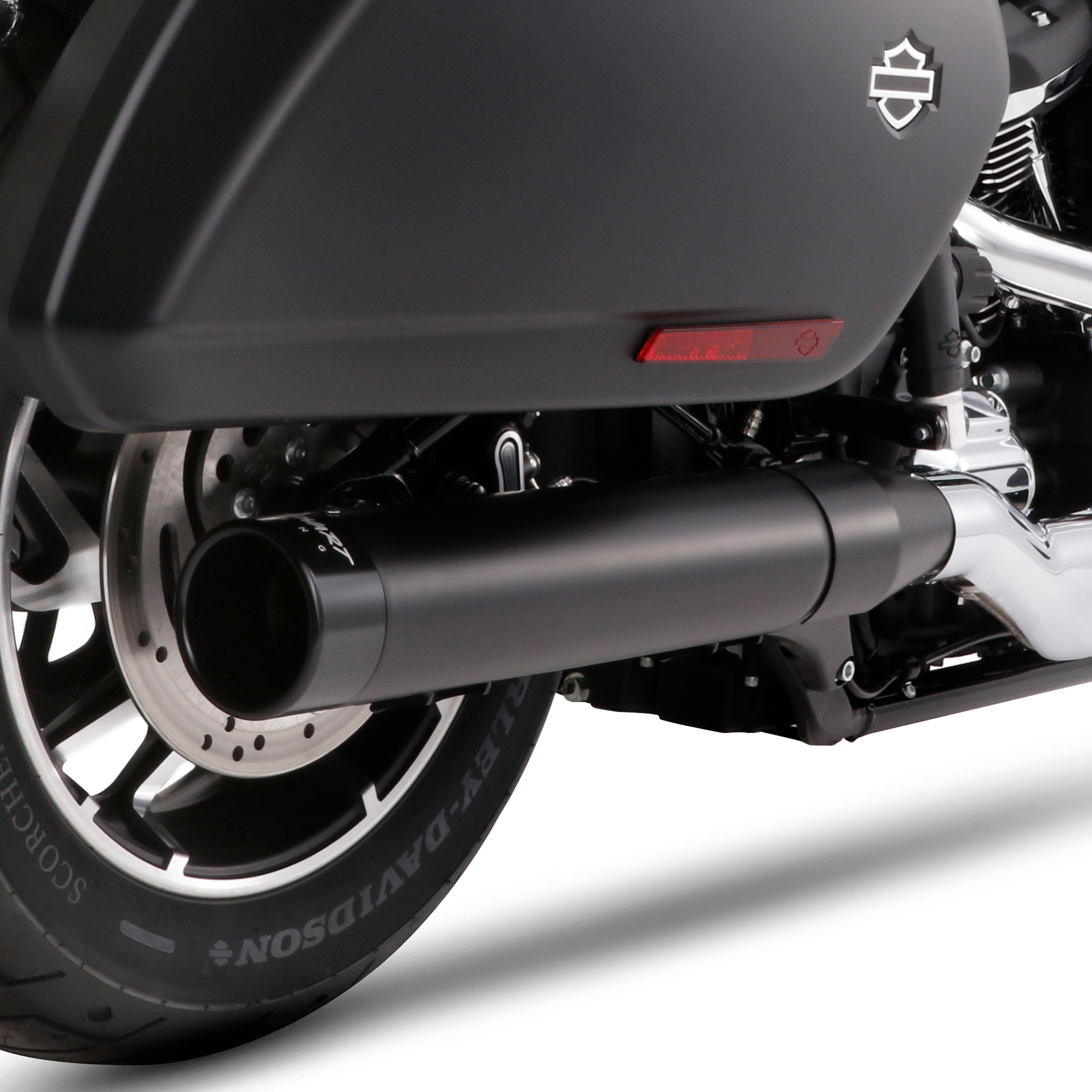 Escape Rinehart Racing 4″ Slip On Negro para Harley Davidson '18-'24 S