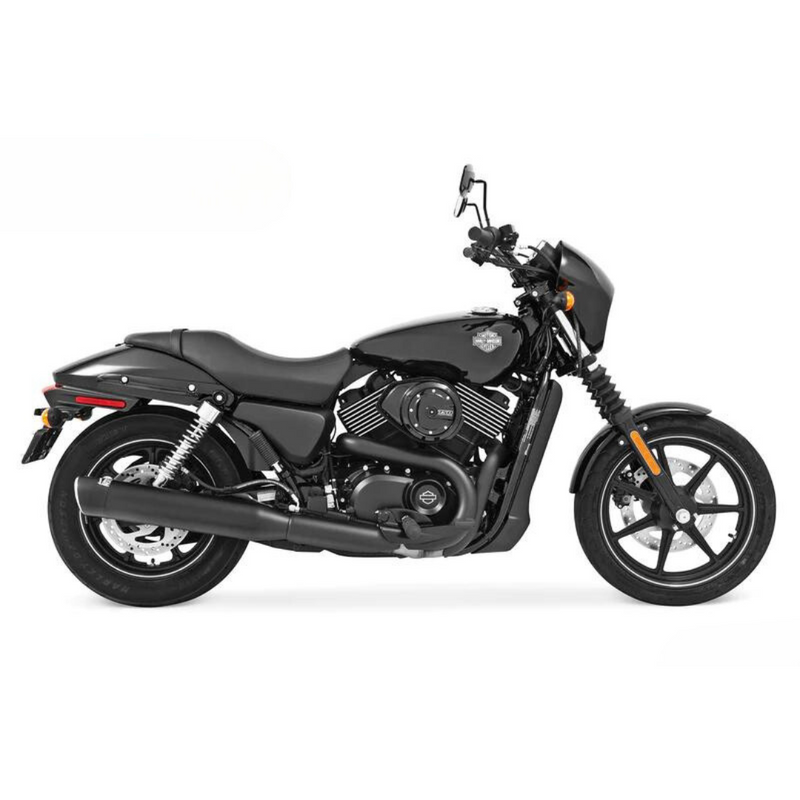 Escape Freedom Performance Single 4" Slip Ons para Motocicletas Harley Davidson '15-'20 Street (Cola)