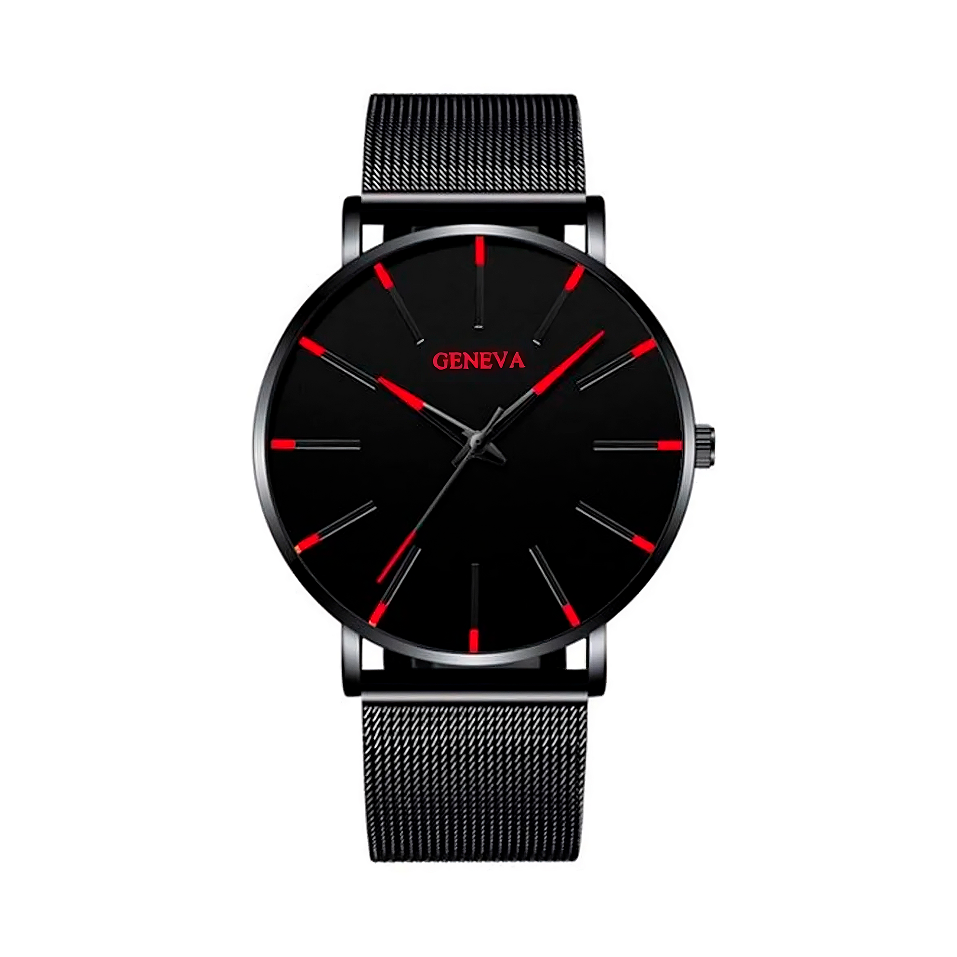Reloj Unisex Elegante Casual con Correa de Metal