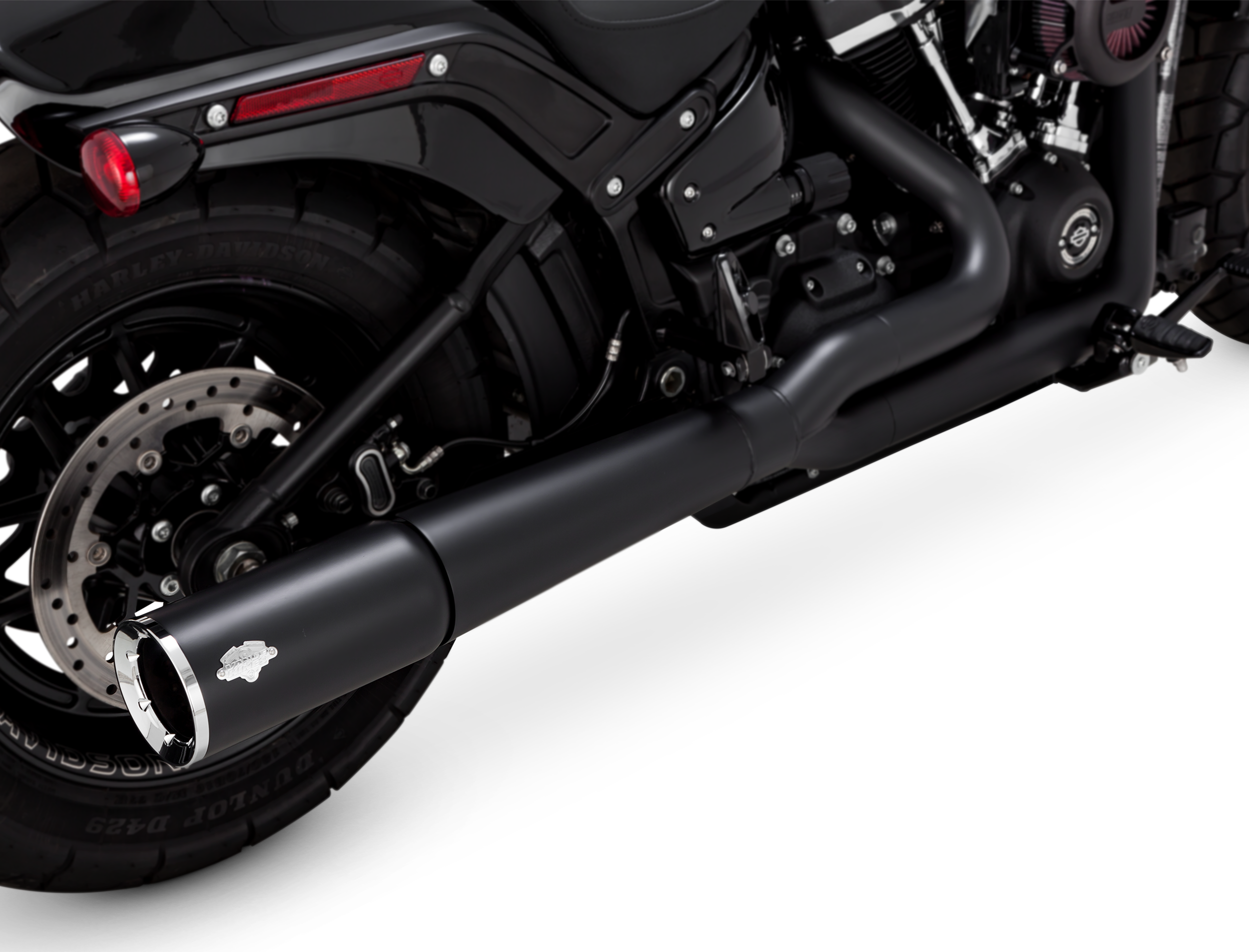 Escape Vance & Hines Pro Pipe Negro para Harley Davidson '18-'24 Softail Street Bob / Heritage / Standard / Slim / Low Rider / Fat Bob / Deluxe / Hydra Glide Revival (Sistema Completo)