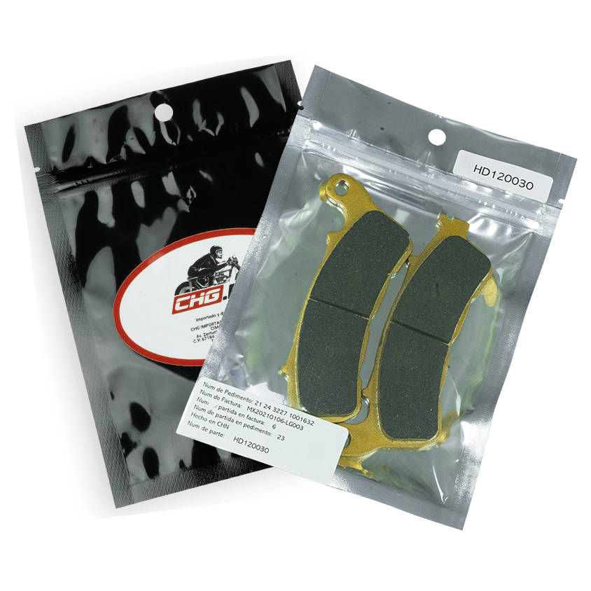 CHG.MX For Riders Balatas Frontales Semi Metalicas para Harley Davidson '14-'20 Sportster