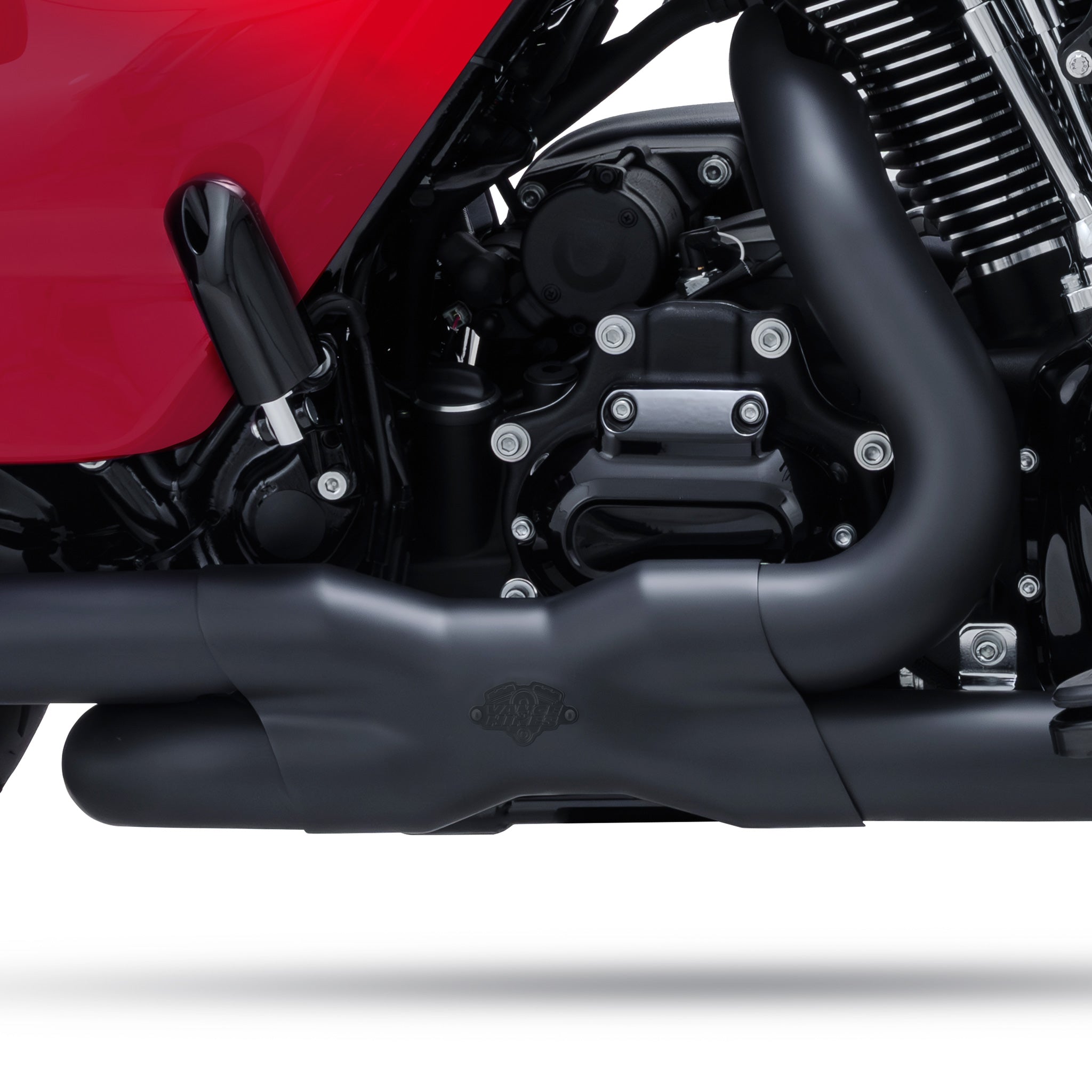 Escape Vance & Hines Power Duals Negro para Harley Davidson '09-16 Touring (Headers)
