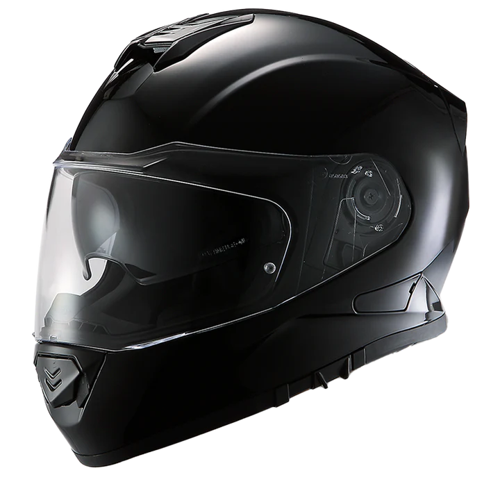 Casco Cerrado Detour Daytona Helmets - Negro Brillante (D.O.T.)