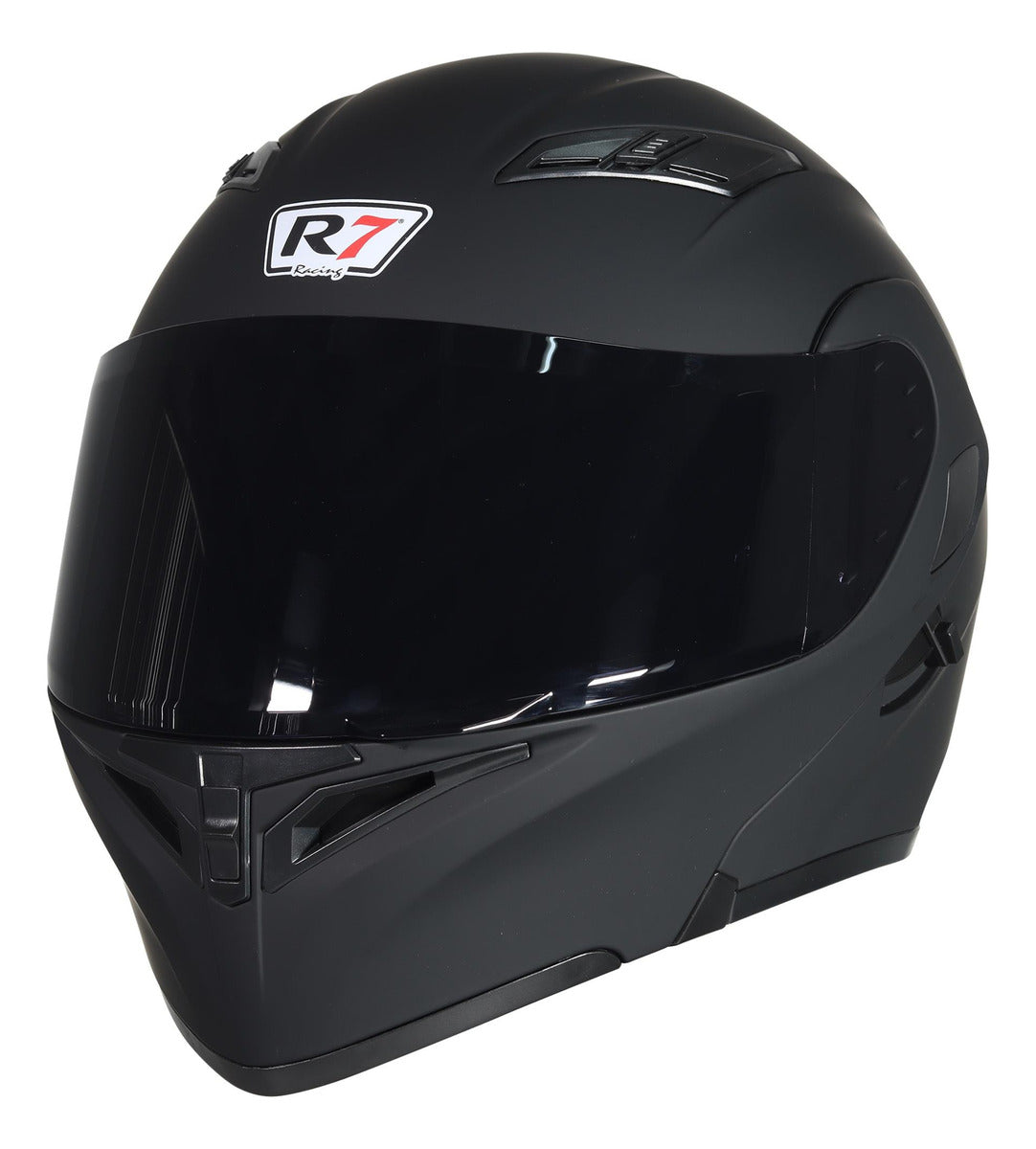 Casco Abatible R7 Racing Unscarred Con Led Doble Mica Dot
