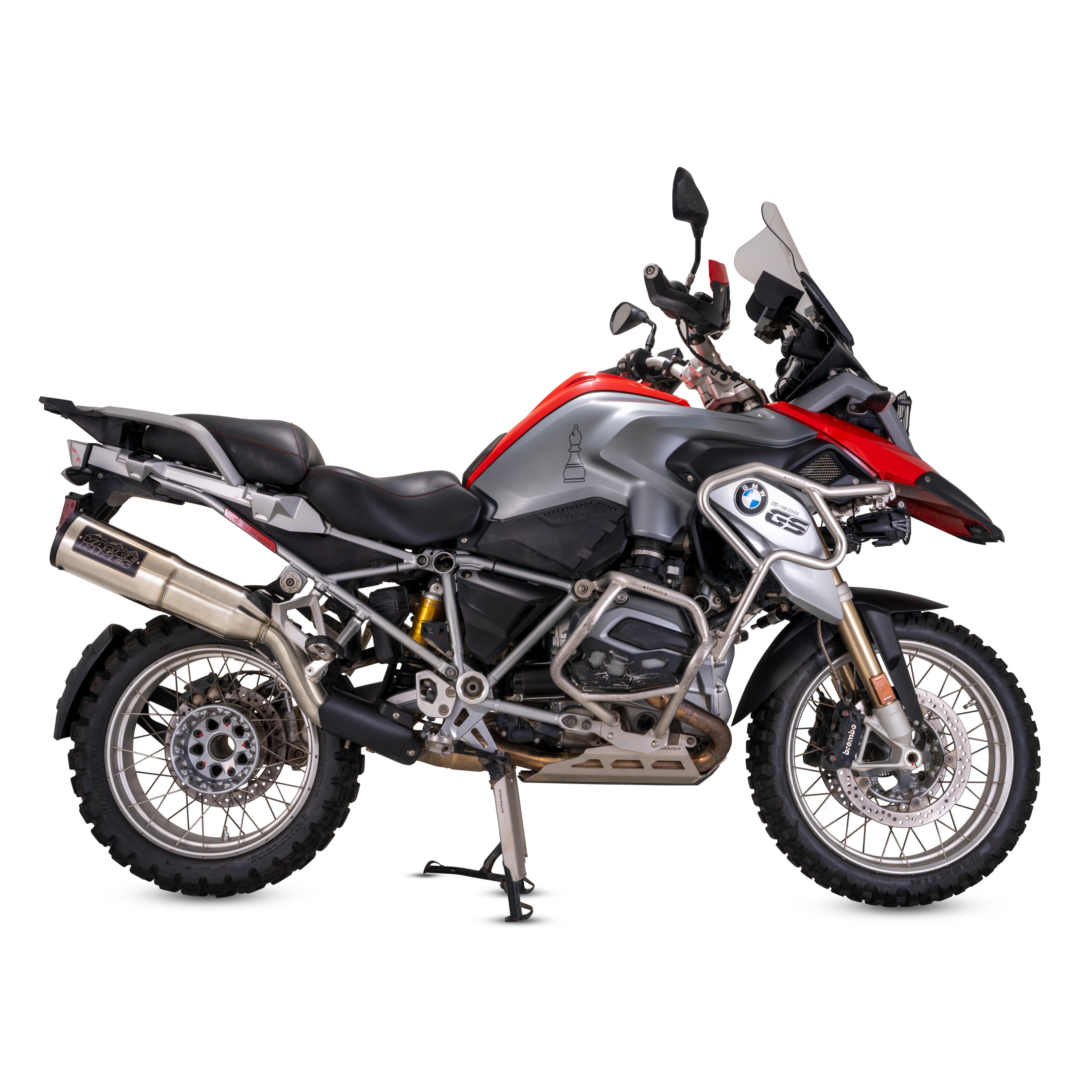 Escape Vance & Hines Adventure Hi Output 500 para BMW '13-'18 1200 GS/GSA (Cola)