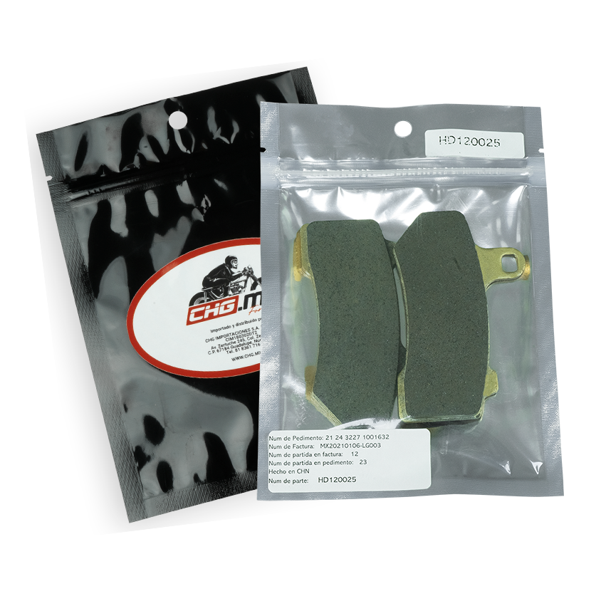 CHG.MX For Riders Balatas Semi Metalicas para Harley Davidson '08-'20 Touring