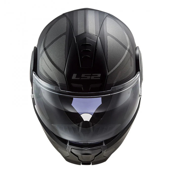 Casco Abatible LS2 Scope II Axis FF902 Negro - Titanium