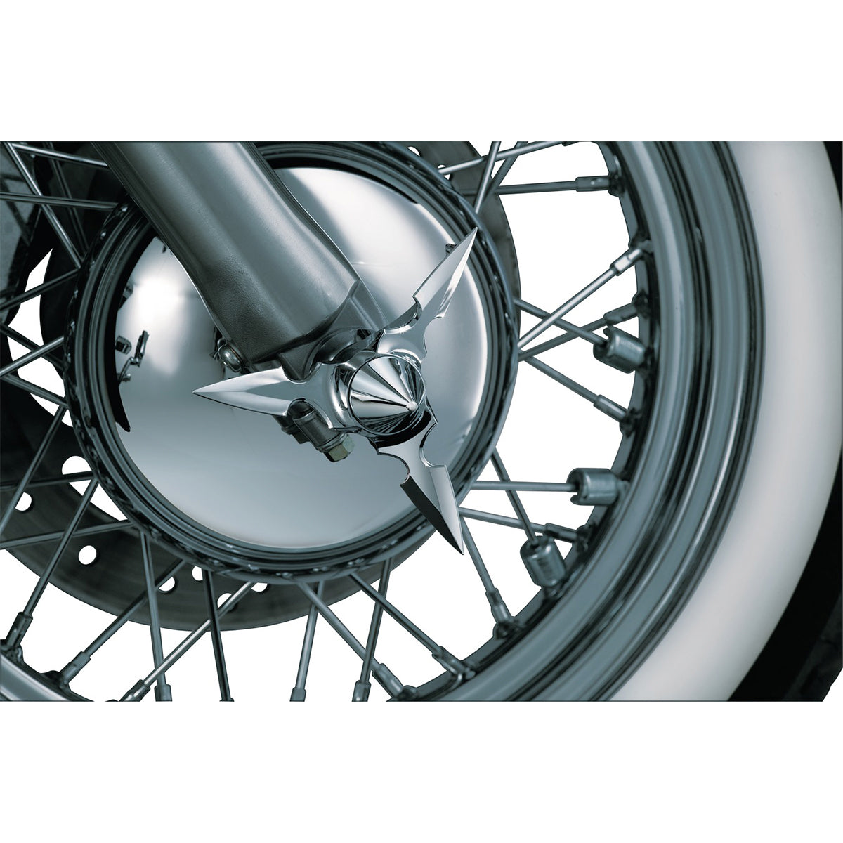 Kuryakyn Tapas De Eje Spun Blade Para Harley Davidson