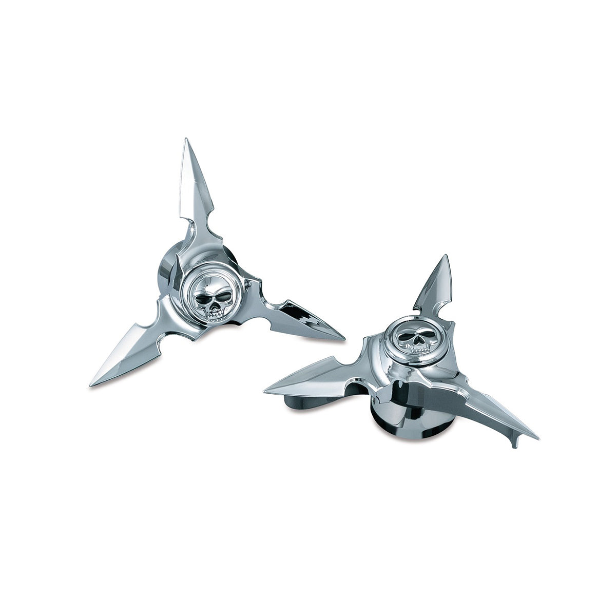 Kuryakyn Tapas De Eje Spun Blade Para Harley Davidson