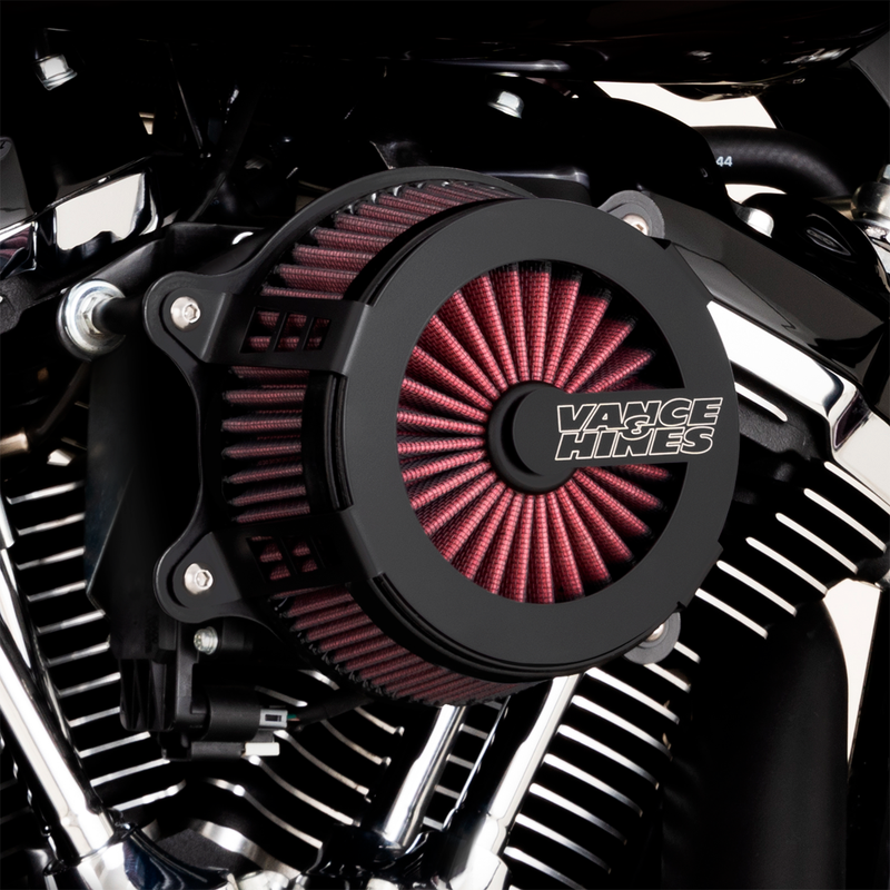 Filtro de Aire Vance & Hines VO2 Cage Fighter Negro para Harley Davidson '91-'22 Sportster