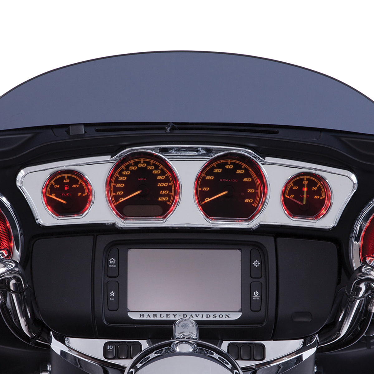 Ciro Cover con Iluminación LED Multicolor para Relojes Harley Davidson Touring