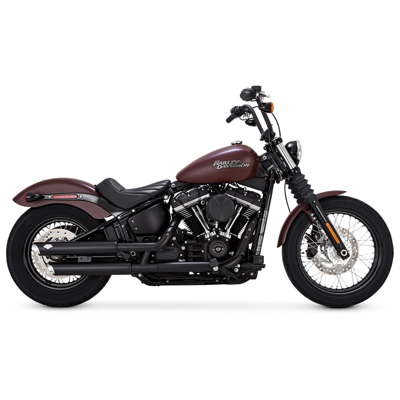 Escapes Vance & Hines Twin Slash 3" Slip Ons Para Motocicletas Harley Davidson '18-'23 Softail (Colas)