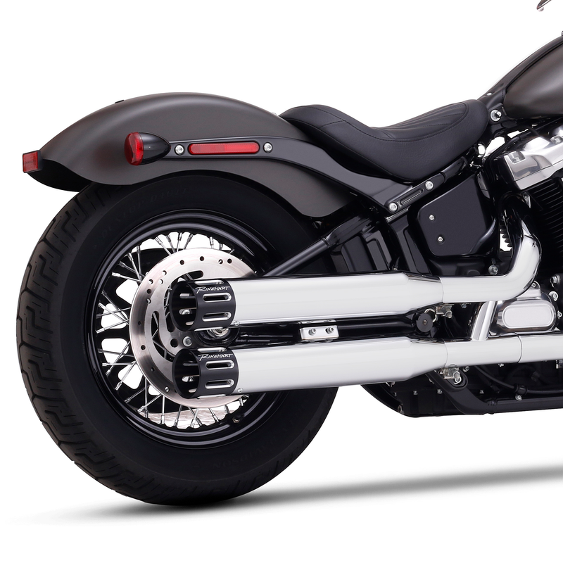 Escape Rinehart Racing 3.5" Slip Ons Slot para Harley Davidson '18-'24 Softail (Colas)