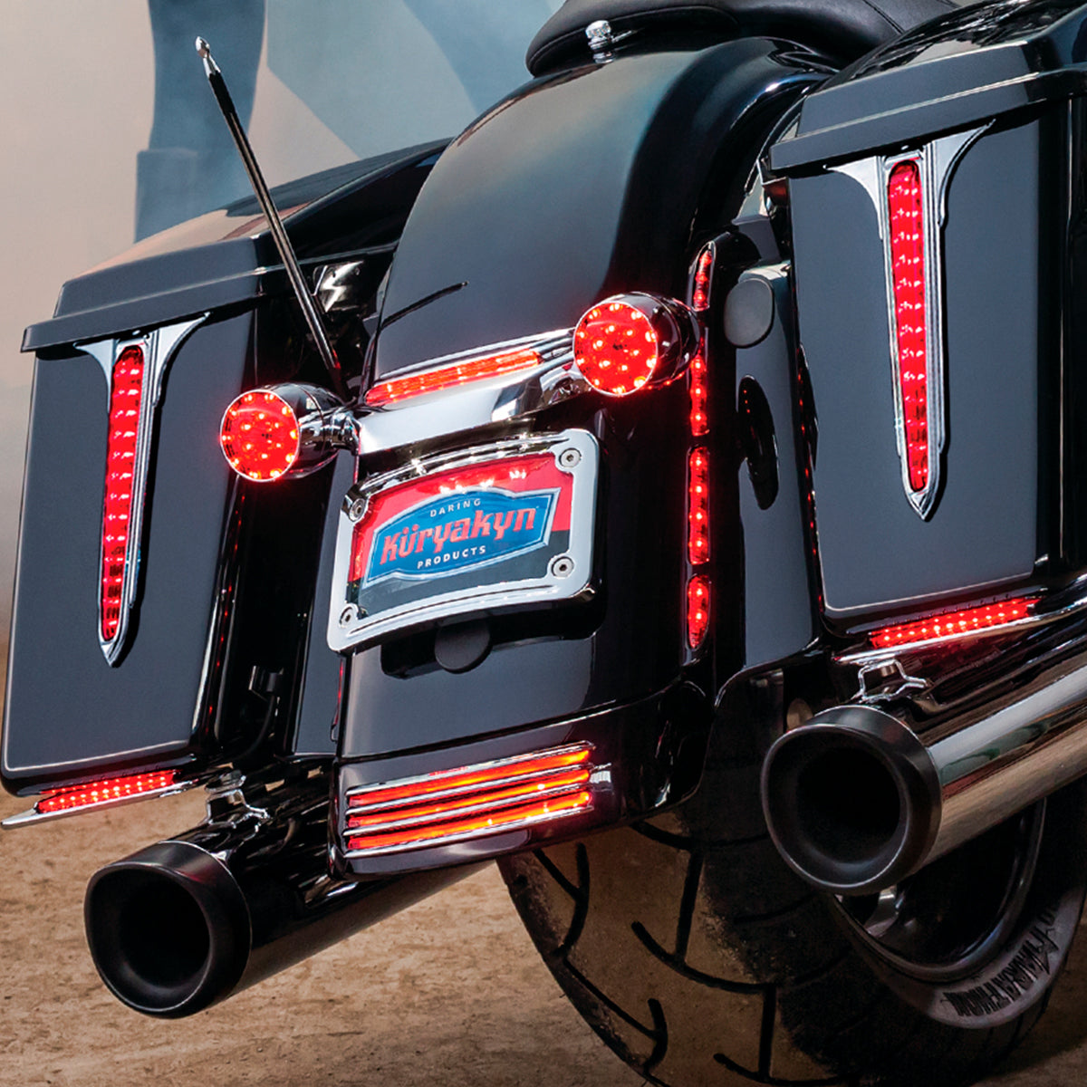 Kuryakyn Kit Trasero de Iluminación L.E.D. para Harley Davidson